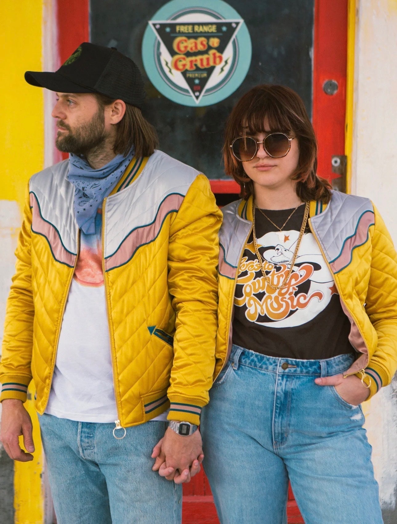 Dolly Western Mustard Bomber Jacket, photo 4 of 8