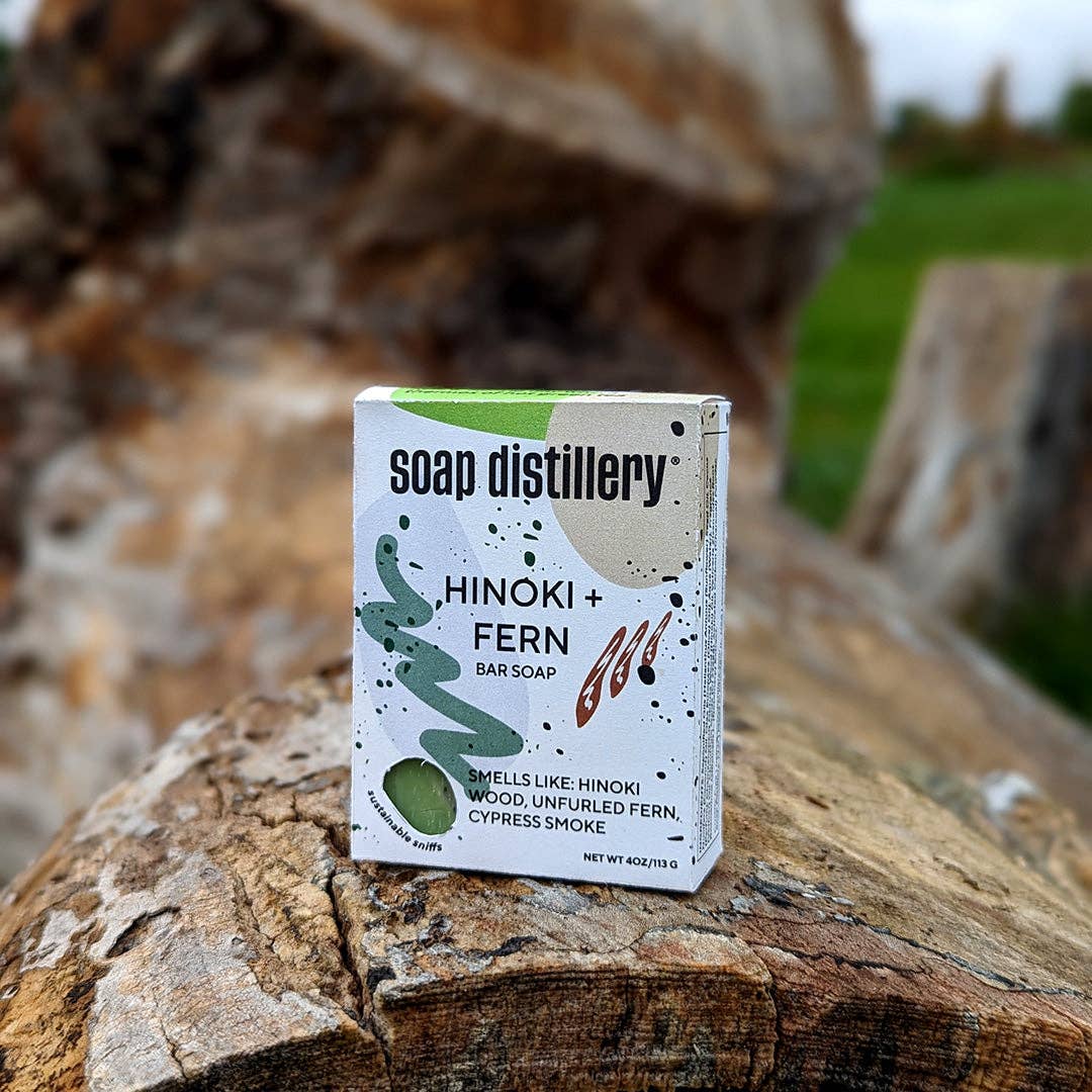 Hinoki + Fern Bar Soap, photo 1 of 4
