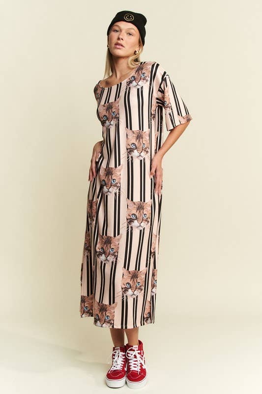 CAT MIDI DRESS, photo 3 of 8