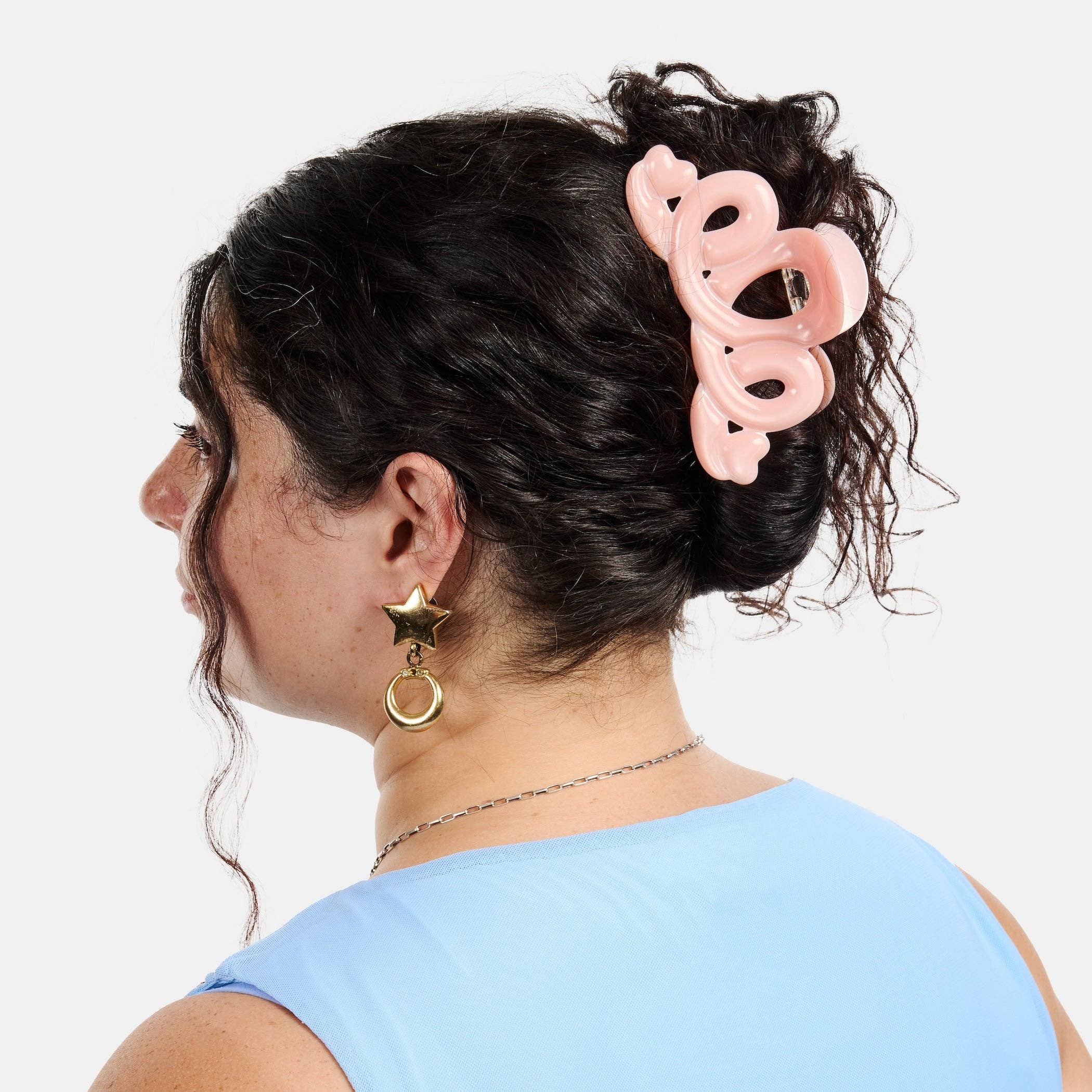 Heart Loop Claw-Pink, photo 2 of 6