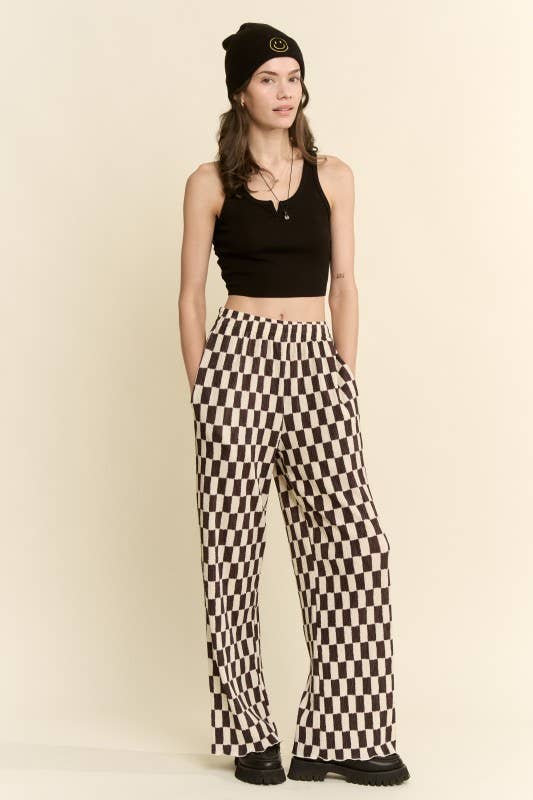 CHECKERED CREAM/BROWN, photo 4 of 5