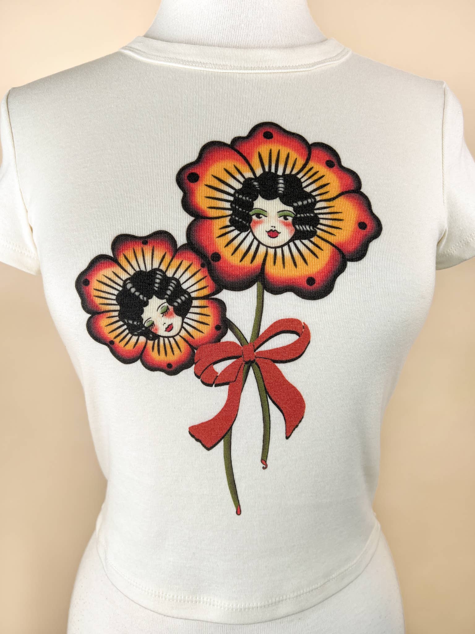 Blossom Sisters Baby tee, photo 5 of 8
