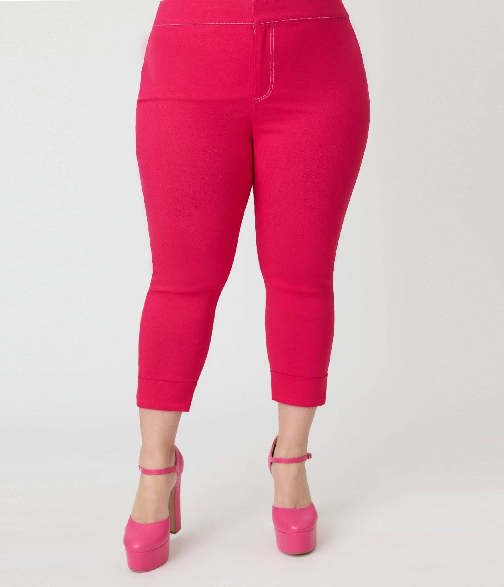 Pink Star Capris - Sizes 16-22, photo 2 of 4