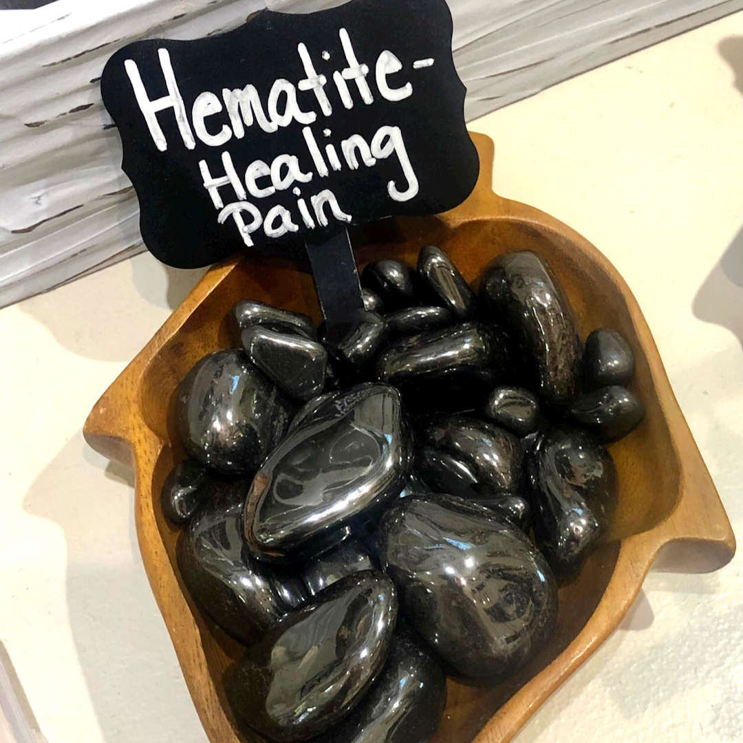 Hematite Tumbled Gemstone, photo 1 of 2
