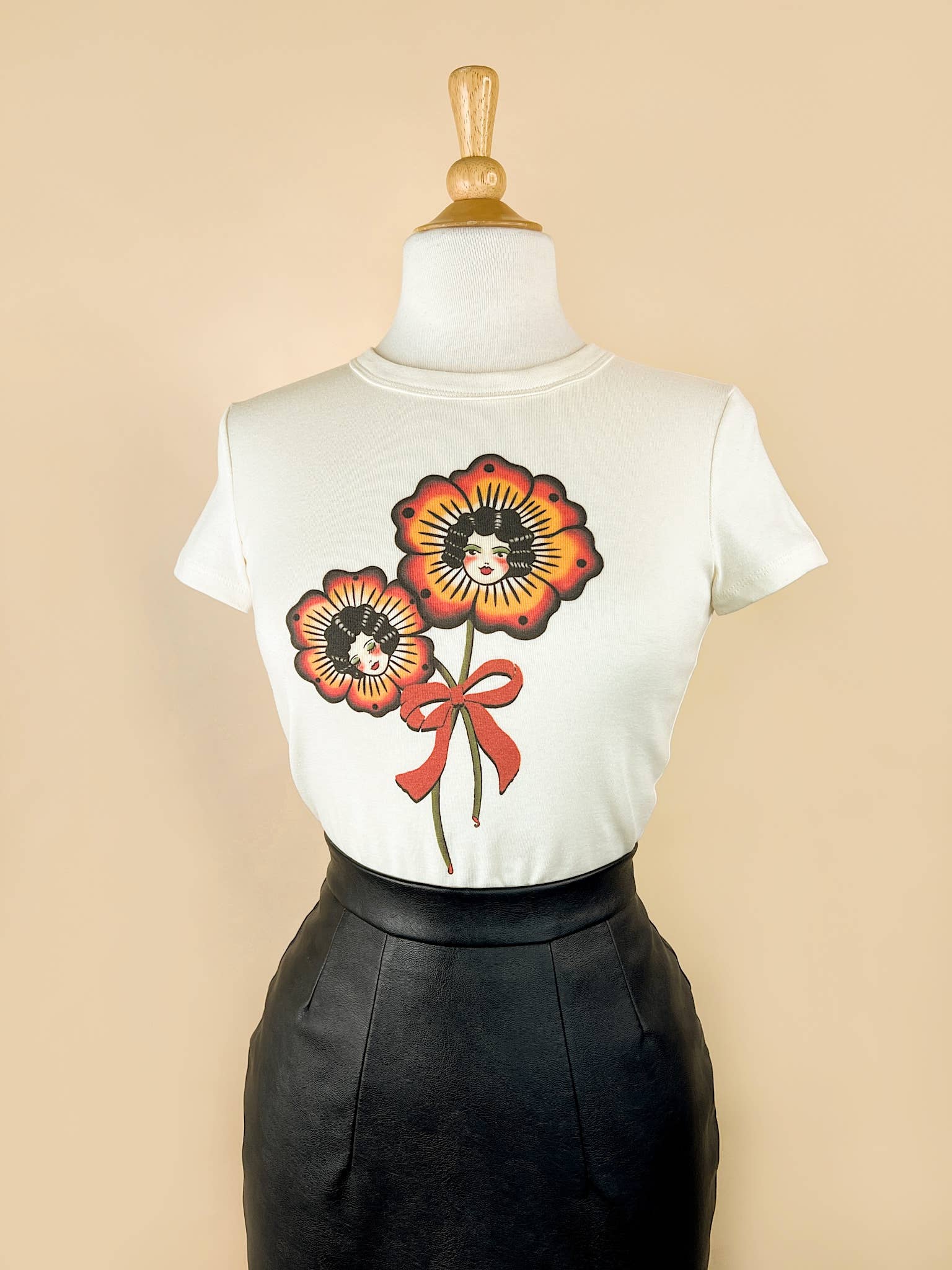 Blossom Sisters Baby tee, photo 4 of 8