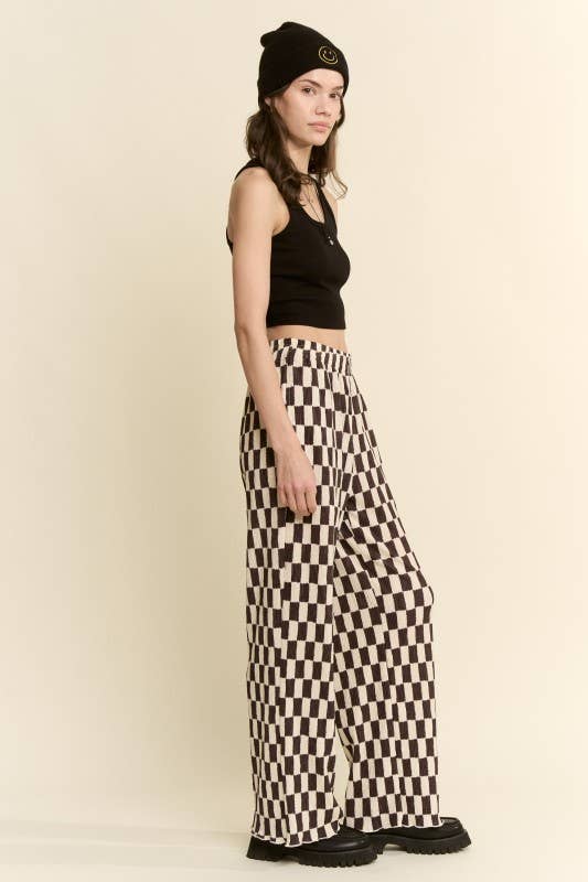 CHECKERED CREAM/BROWN, photo 2 of 5