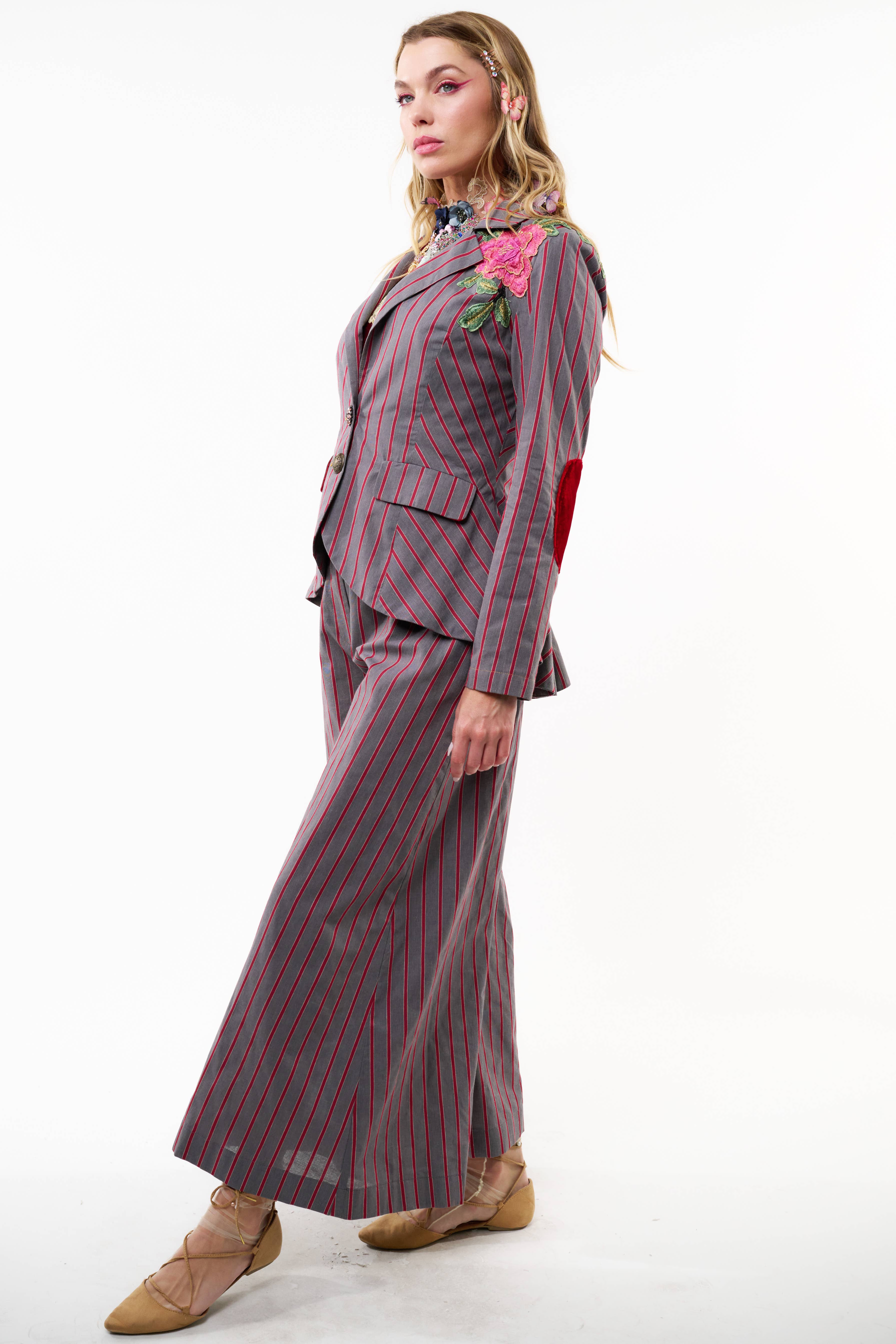 Blazer-Gray| Red Stripe, photo 8 of 8