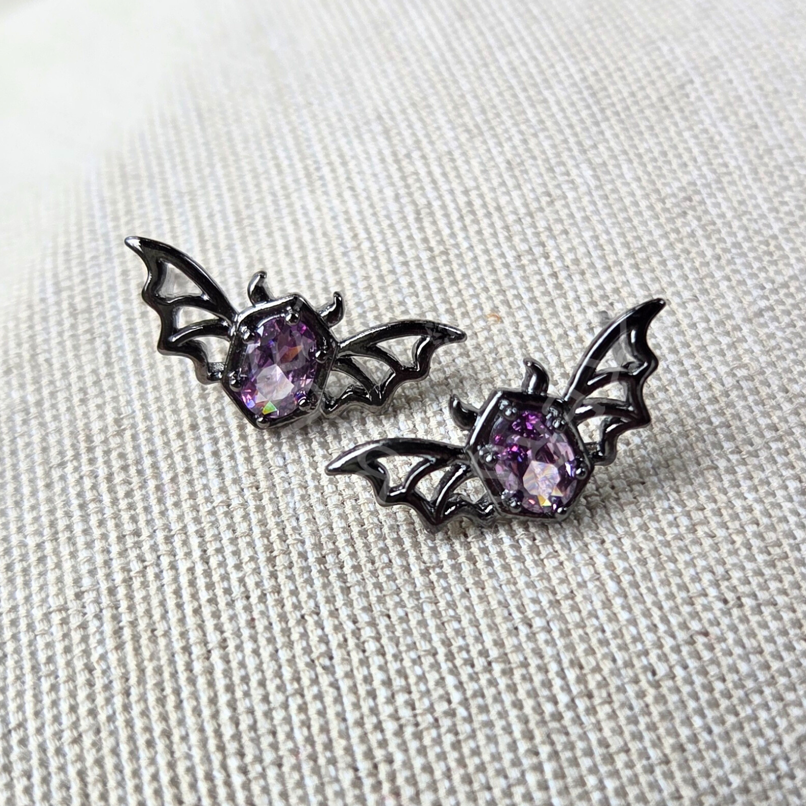BAT STUDs W/ZIRCON, photo 1 of 5