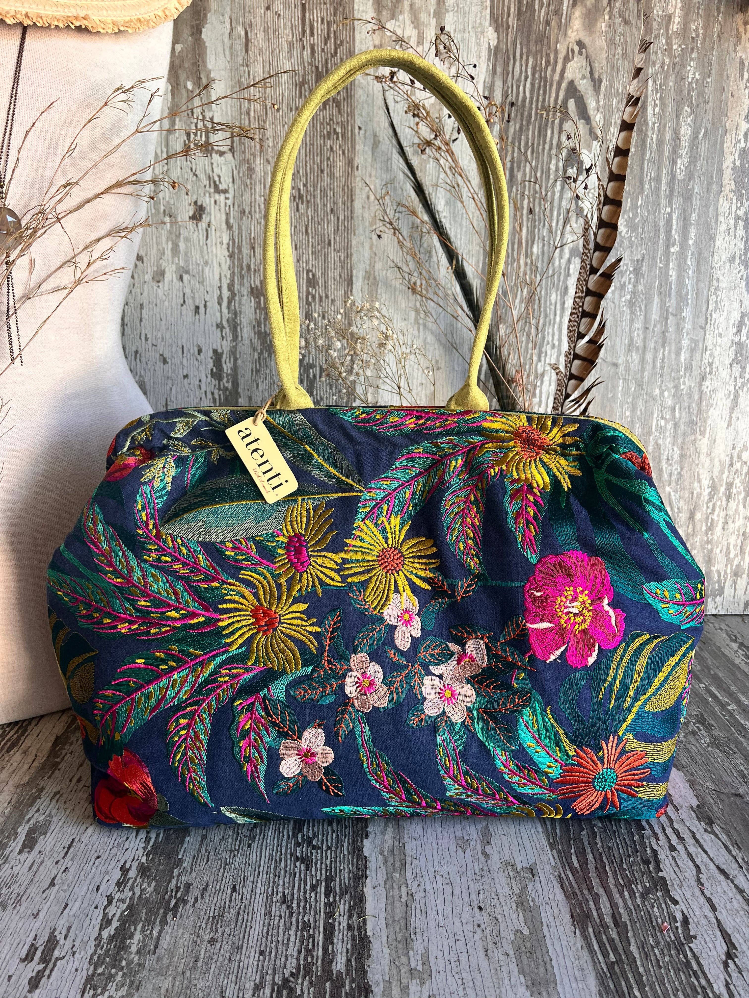 Embroidered Mary Poppins Snap Frame Bag, photo 1 of 5