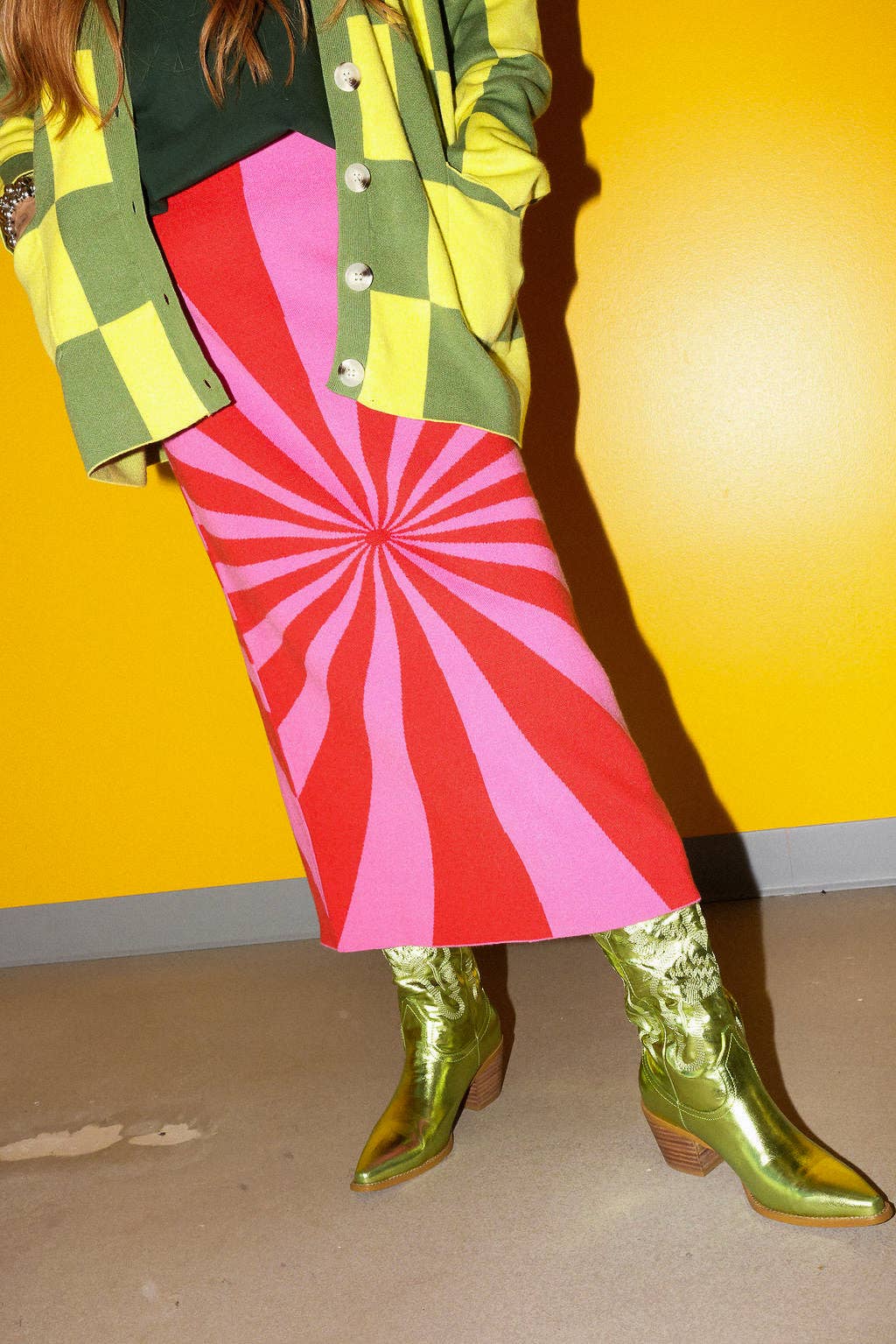 I'm Spiraling Midi Skirt, photo 8 of 8