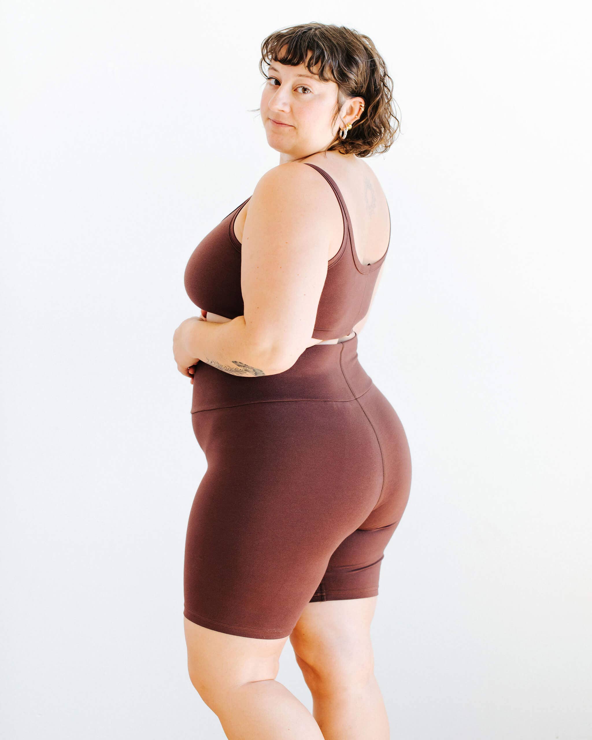High Rise Shorts Chestnut, photo 3 of 8