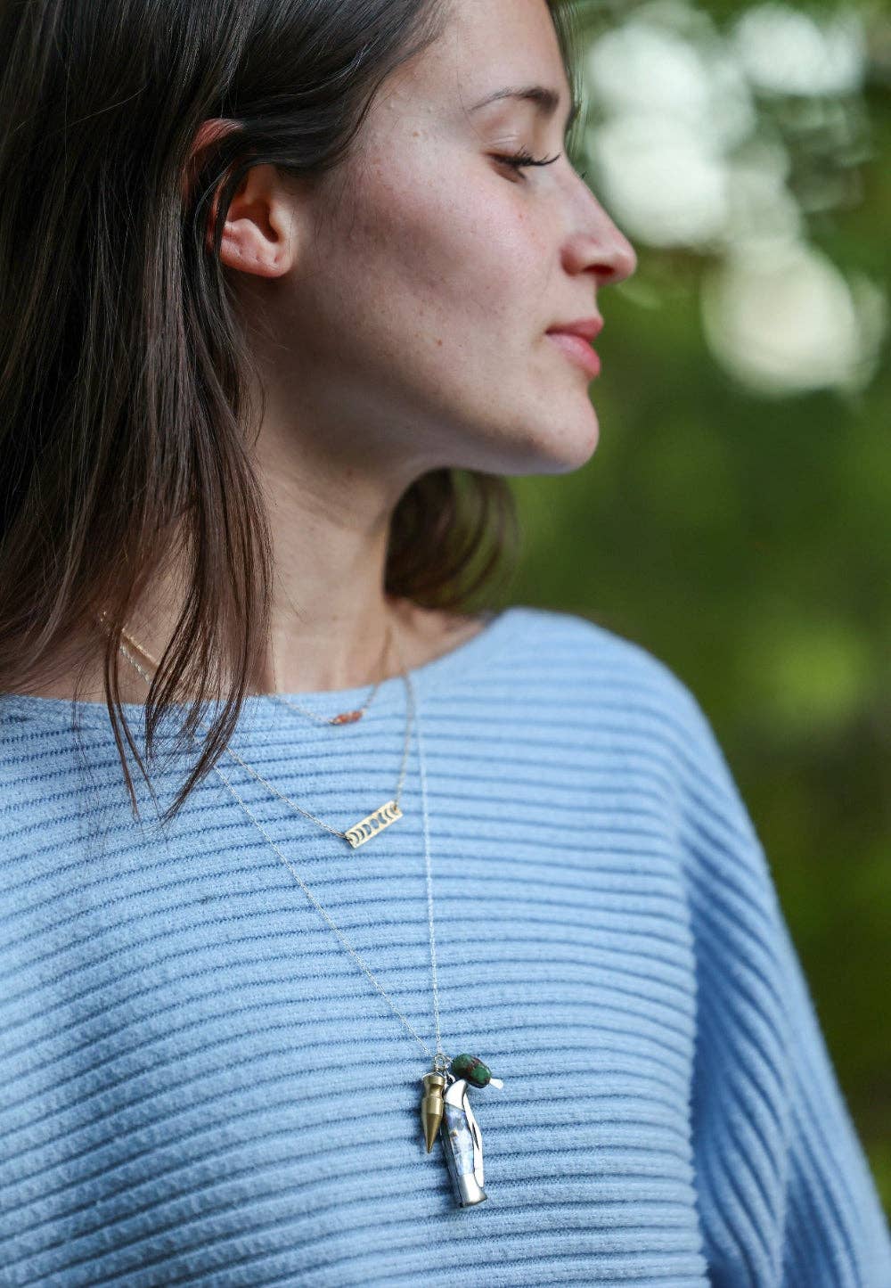 The Billie Necklace Silver, photo 3 of 8