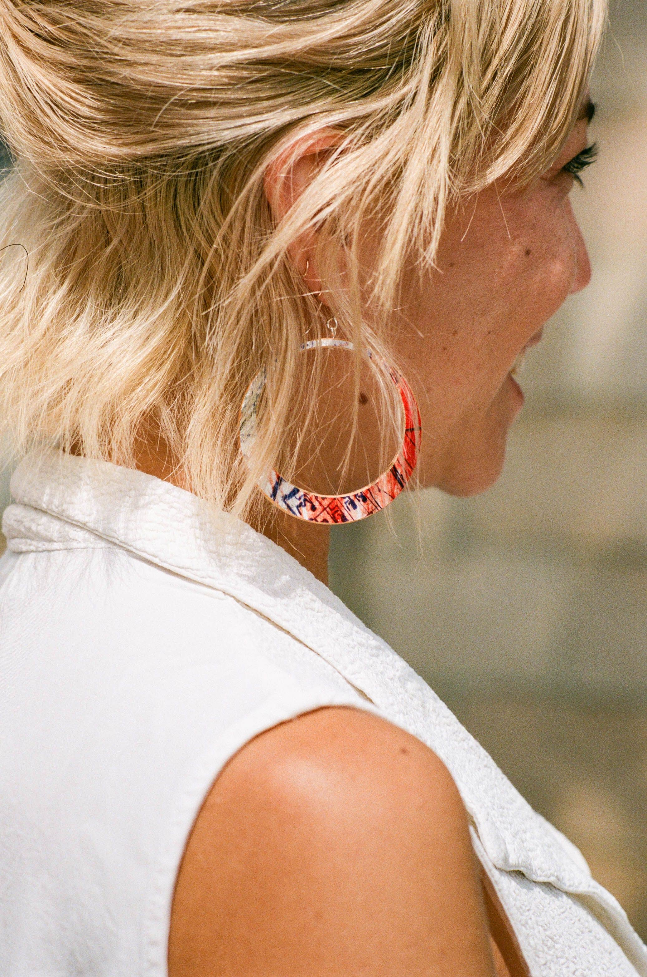 Big Hoop Earrings, photo 3 of 4