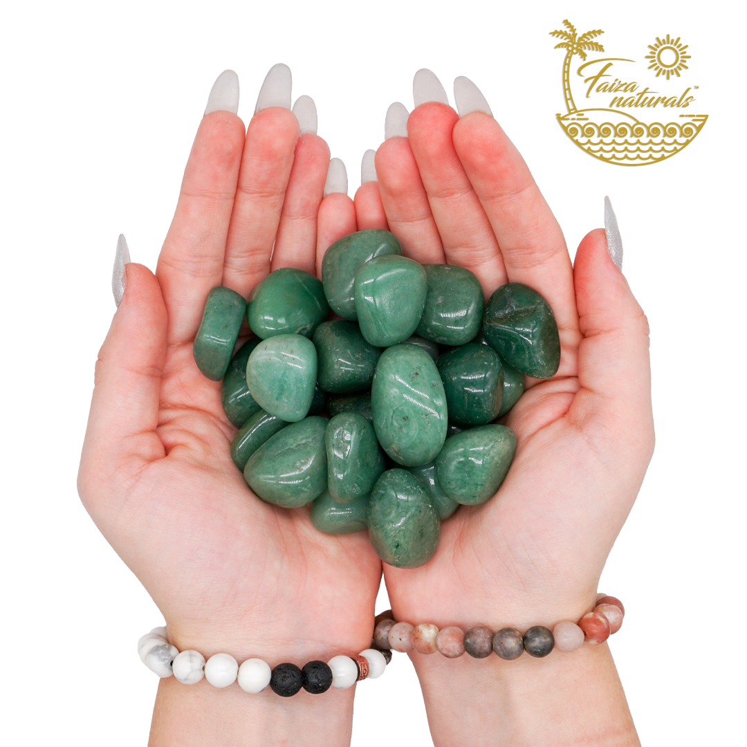 Green Aventurine Tumbled Crystals, photo 2 of 6