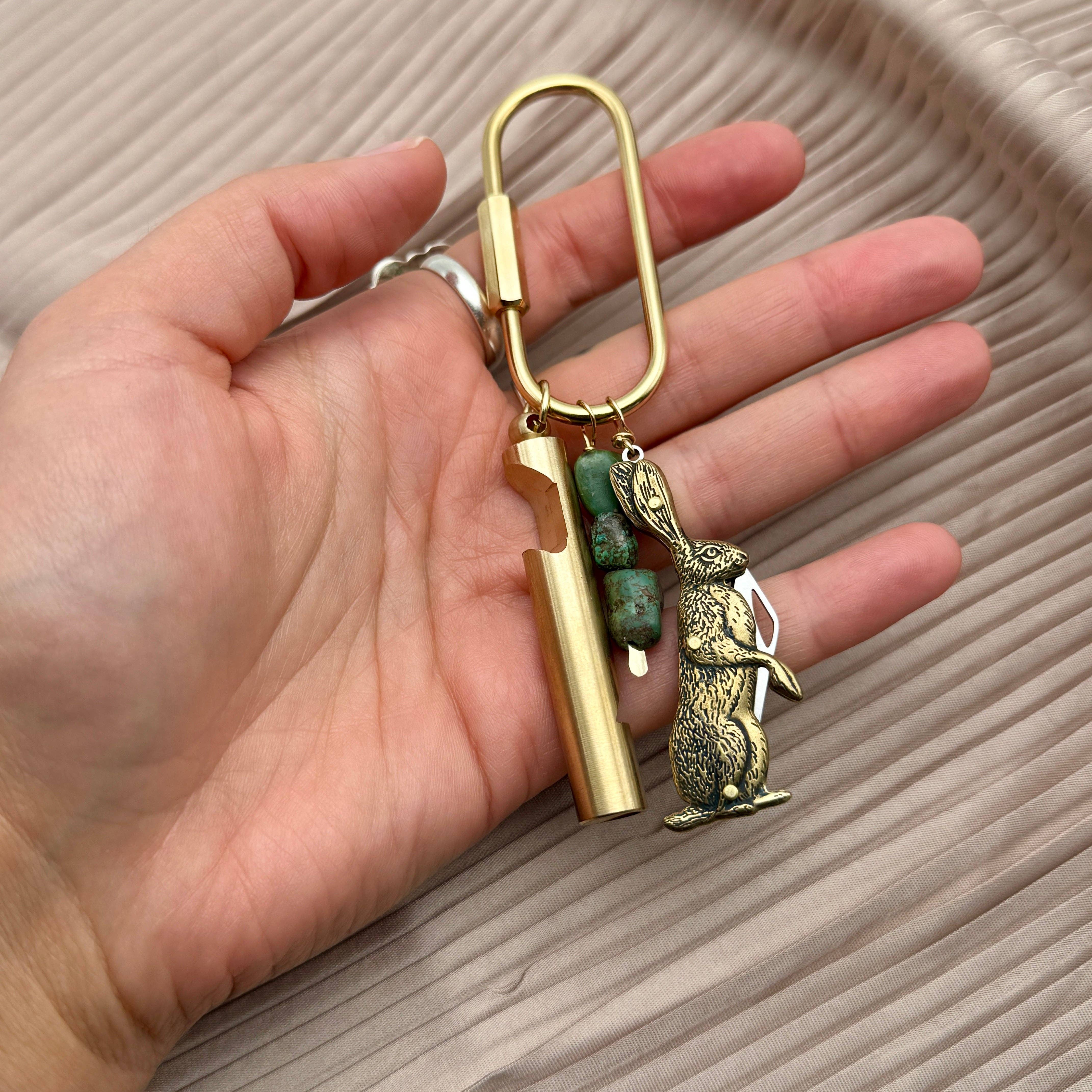 Wild Hare Purse Charm, photo 5 of 6