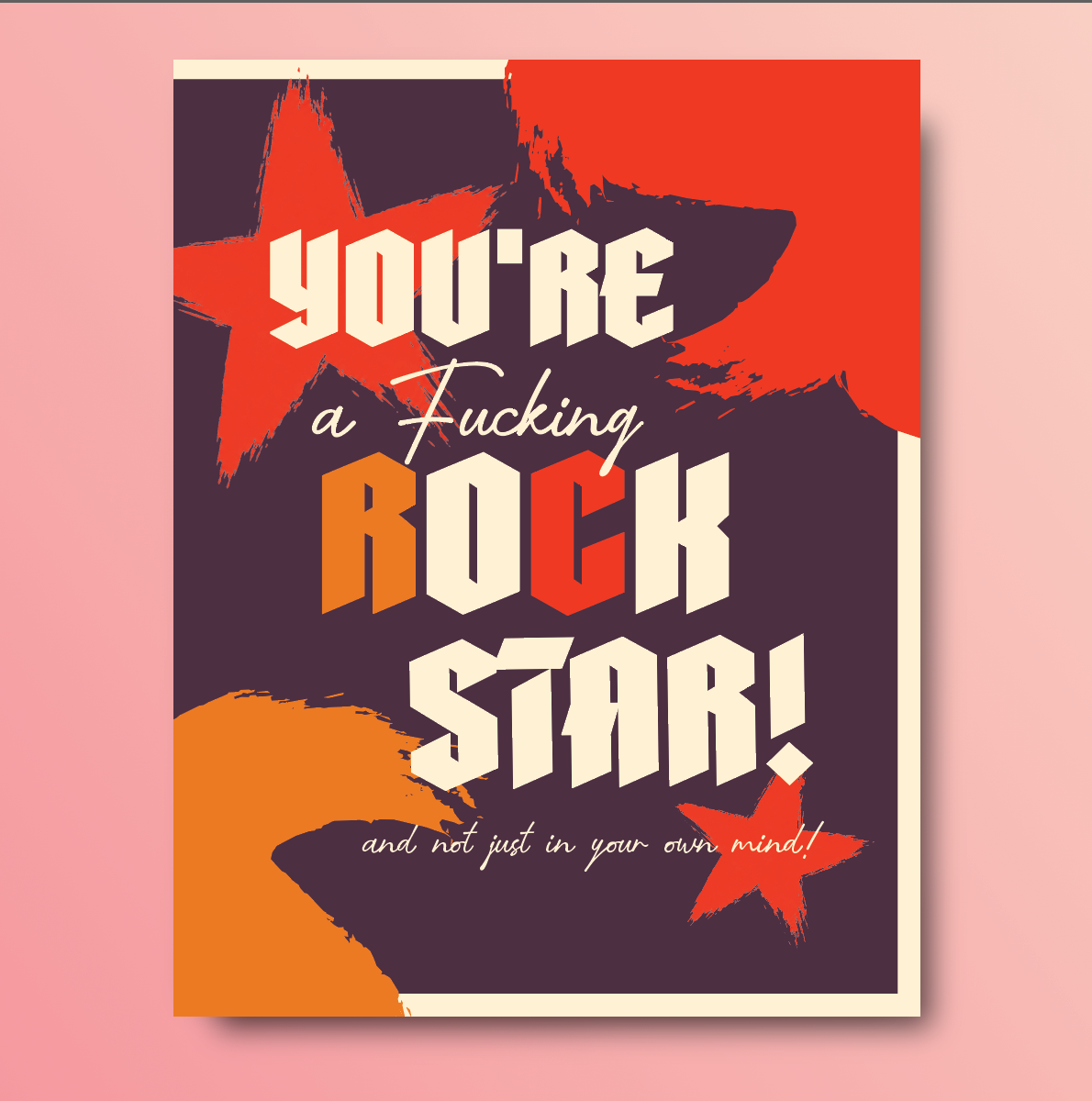 ROCKSTAR congratulations, photo 1 of 2