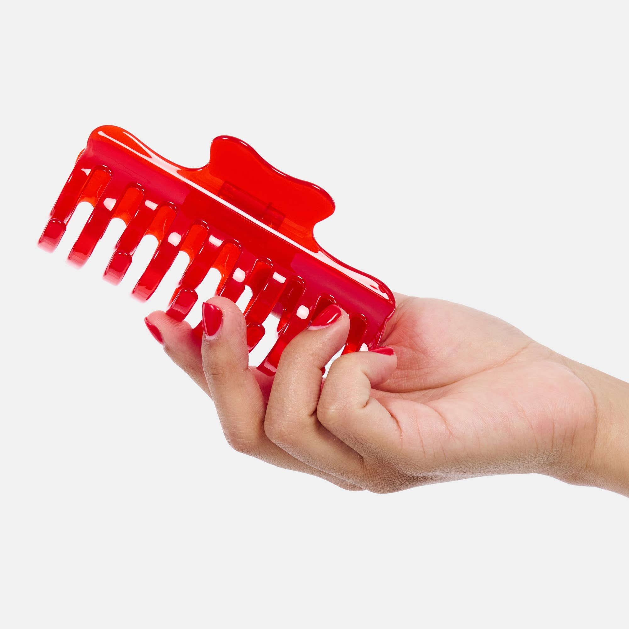 Jojo Claw in Large Candy Red, photo 4 of 4