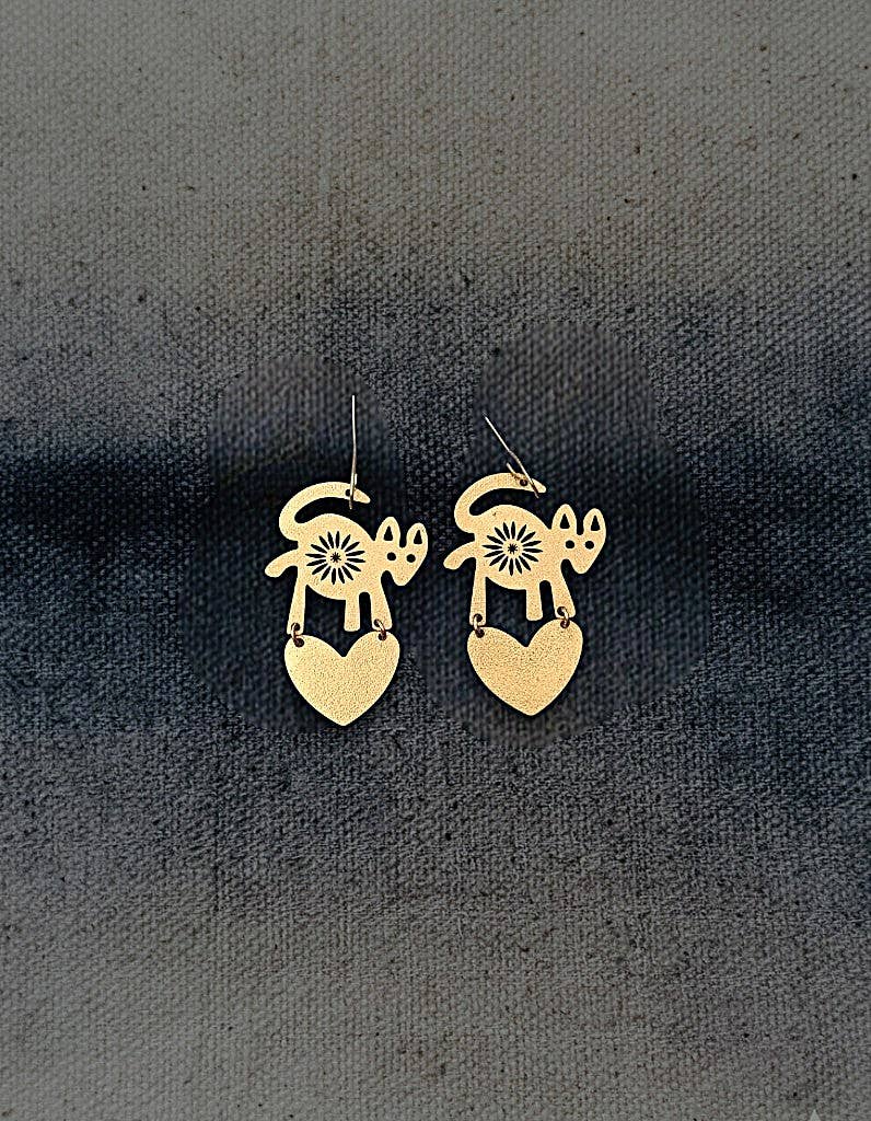 Brass Fox Love Symbol, photo 1 of 4