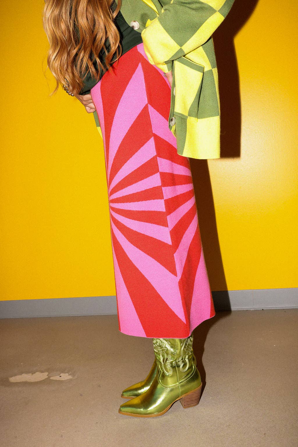 I'm Spiraling Midi Skirt, photo 3 of 8