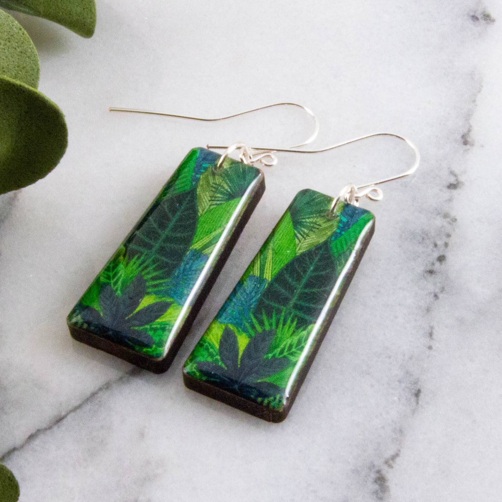 Green Tropical Rectangles, photo 2 of 2