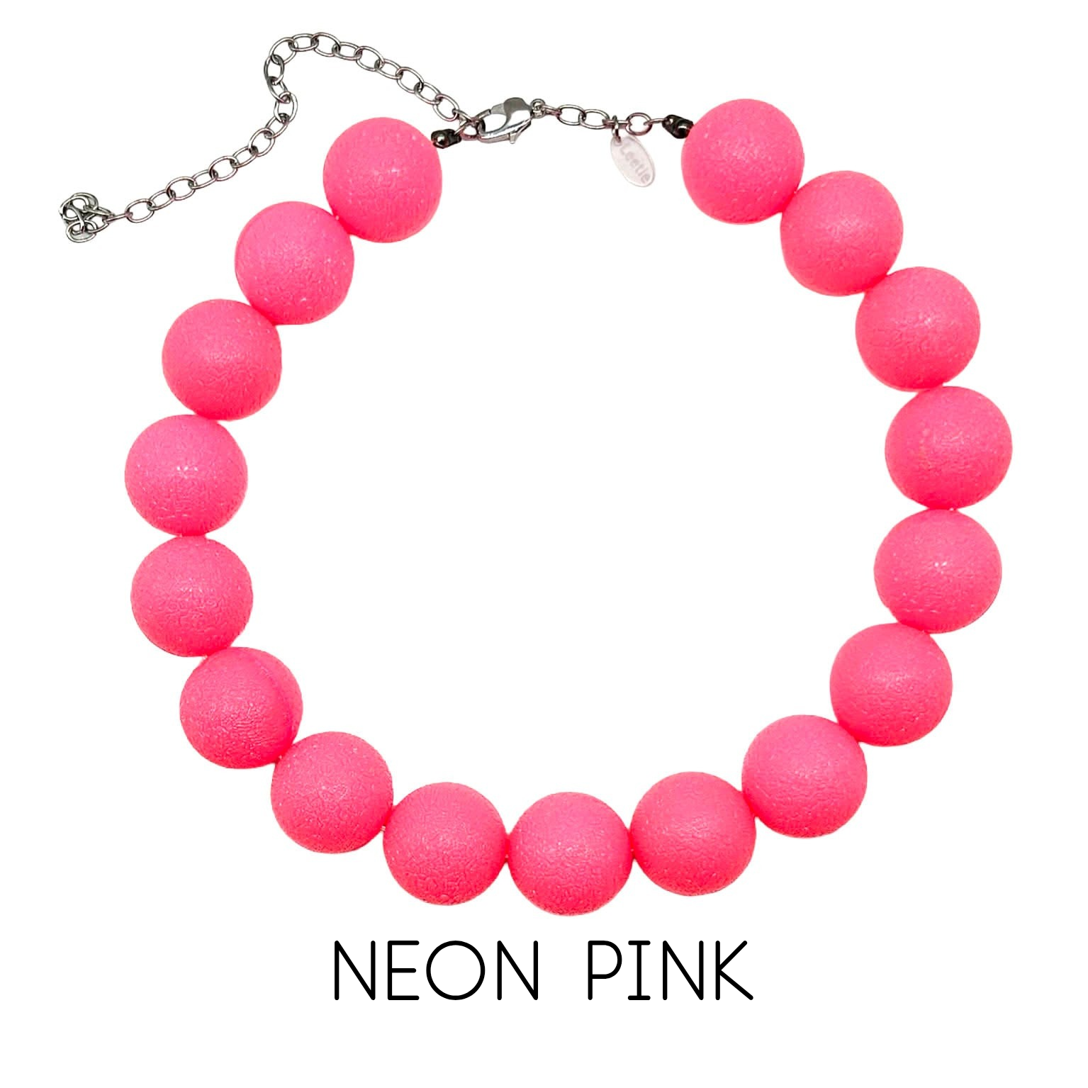 Neon Ping-Pong Marco Necklace, photo 6 of 6