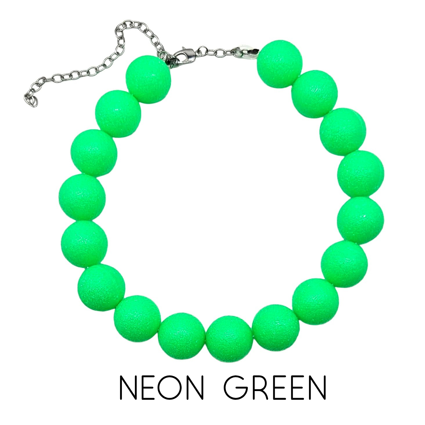 Neon Ping-Pong Marco Necklace, photo 6 of 6