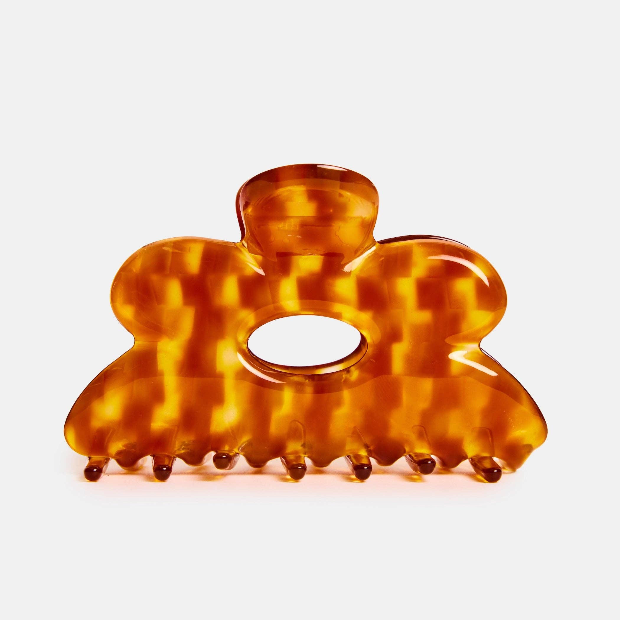 Flower Claw in Honey Check, photo 1 of 6