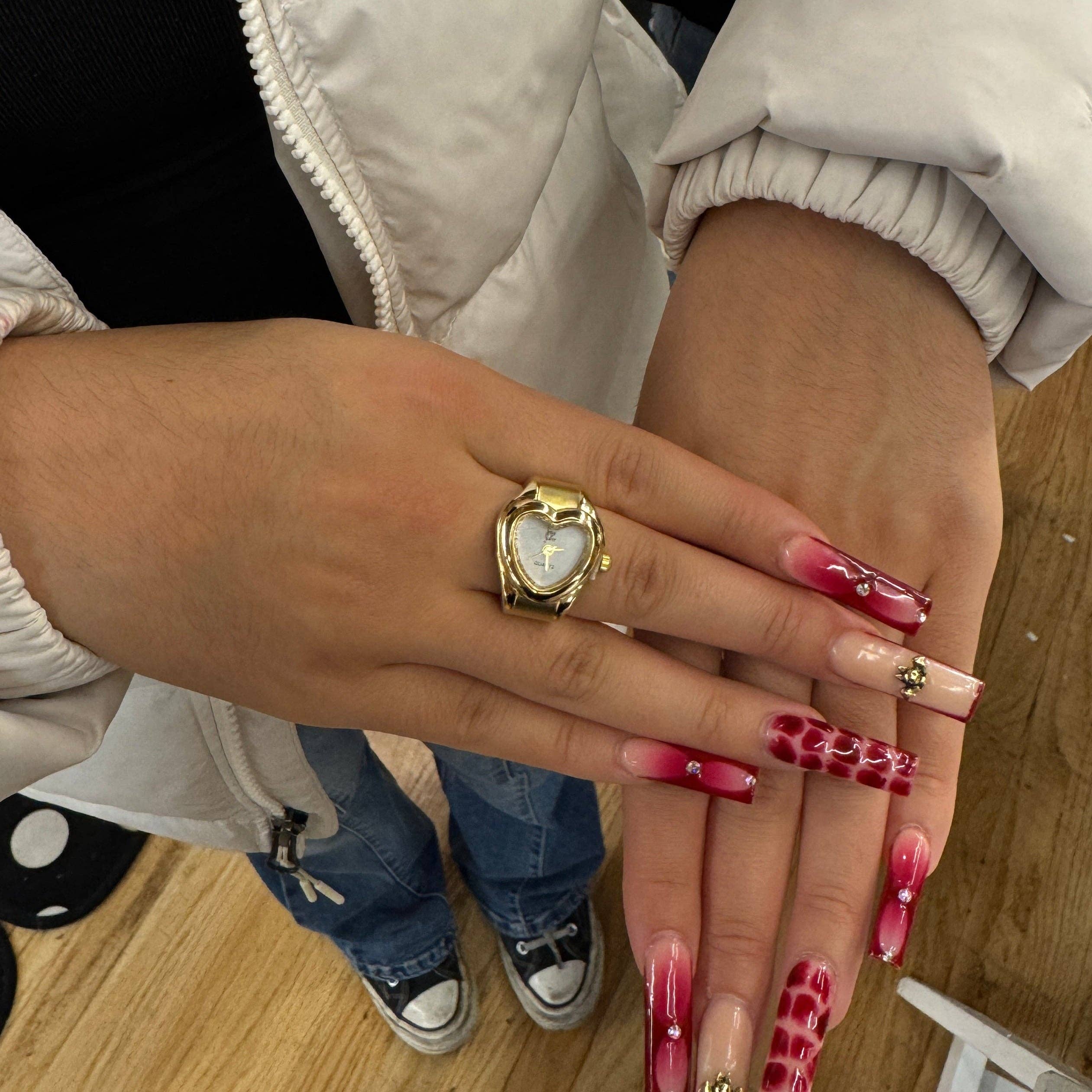 Gold Branded Watch Ring, photo 8 of 8
