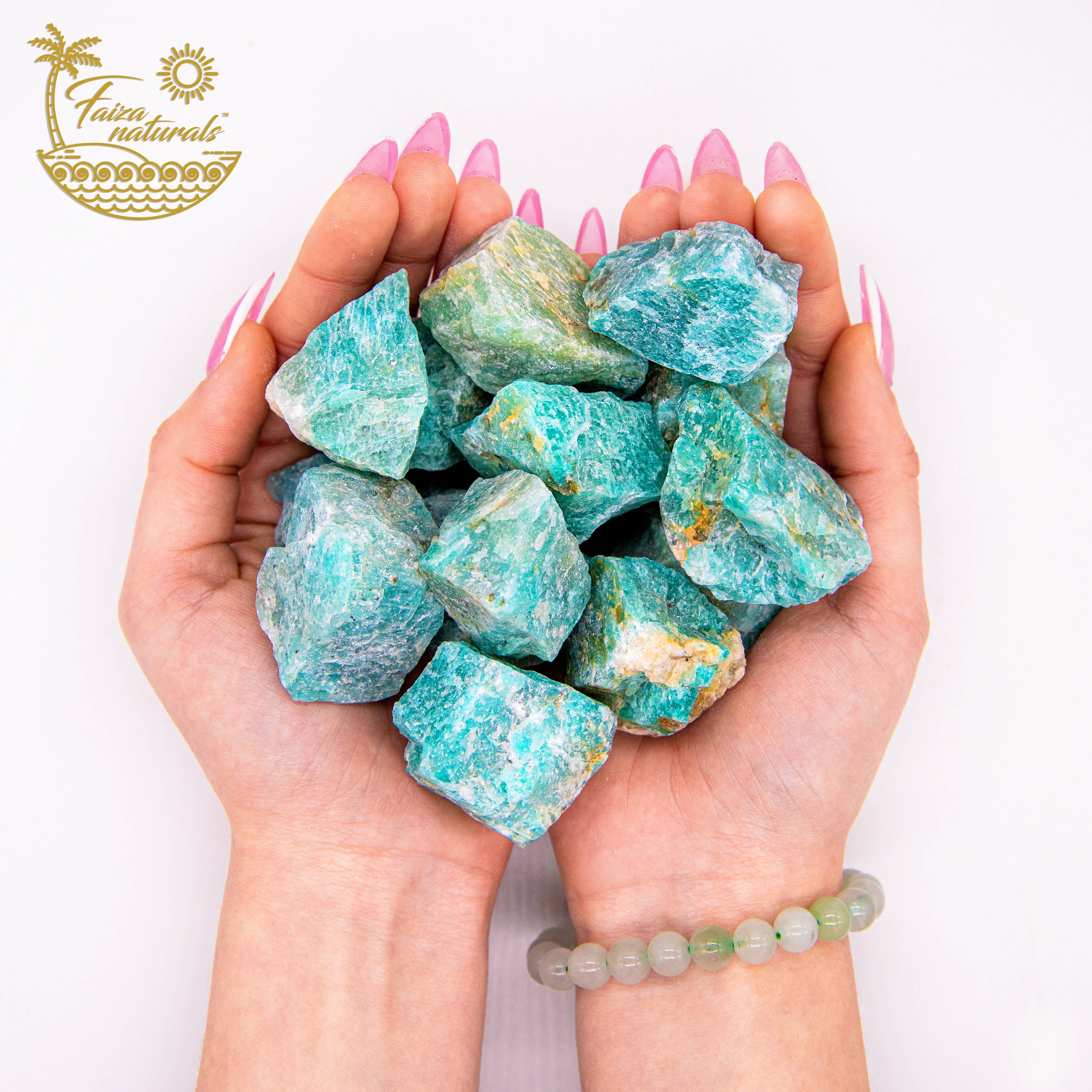 Amazonite Raw Crystal, photo 3 of 4