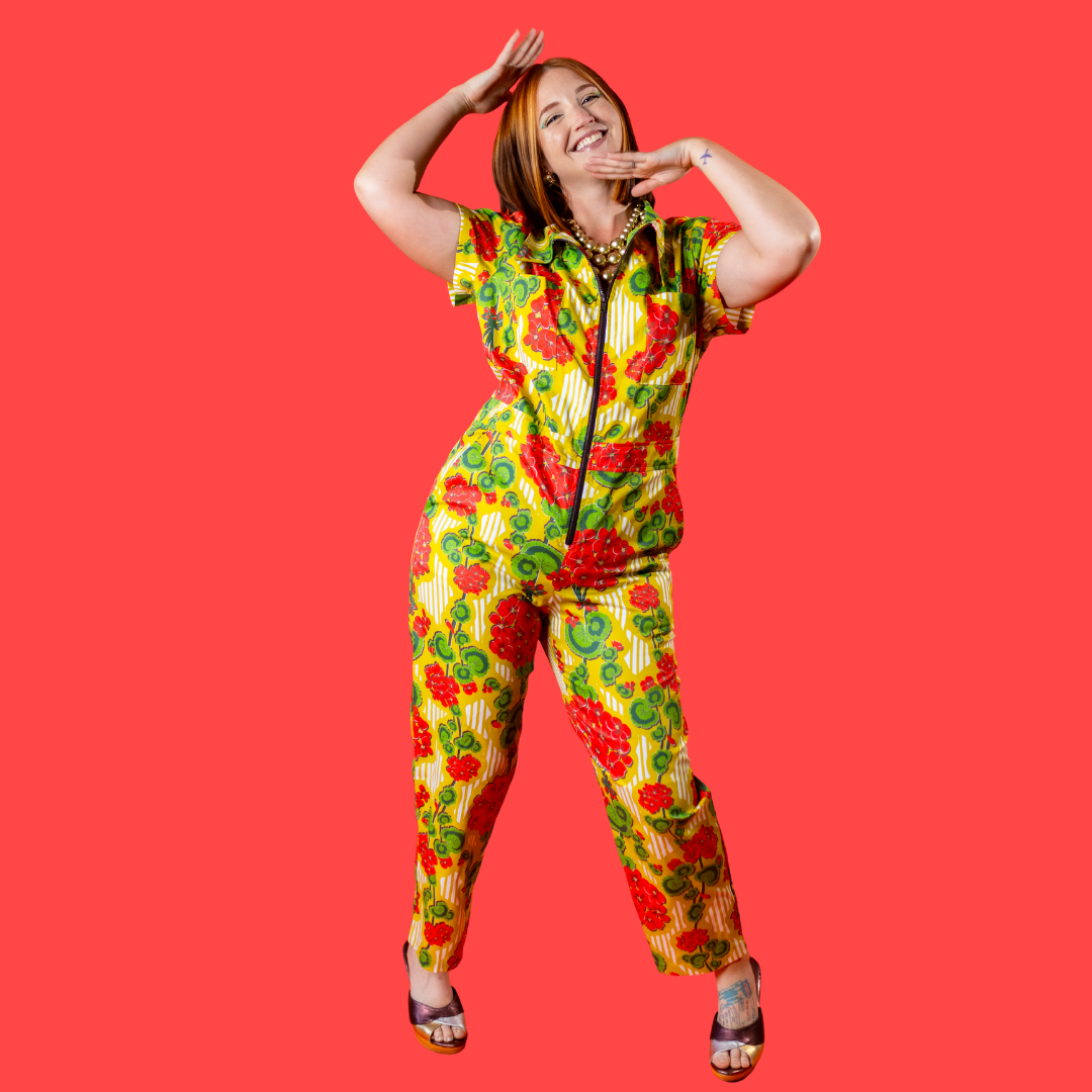 Garden Jumpsuit- Sunshine, photo 8 of 8