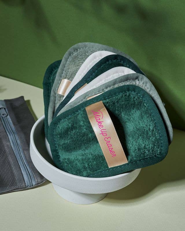 Earthy Greens 7-Day MakeUp Eraser Set, photo 4 of 6