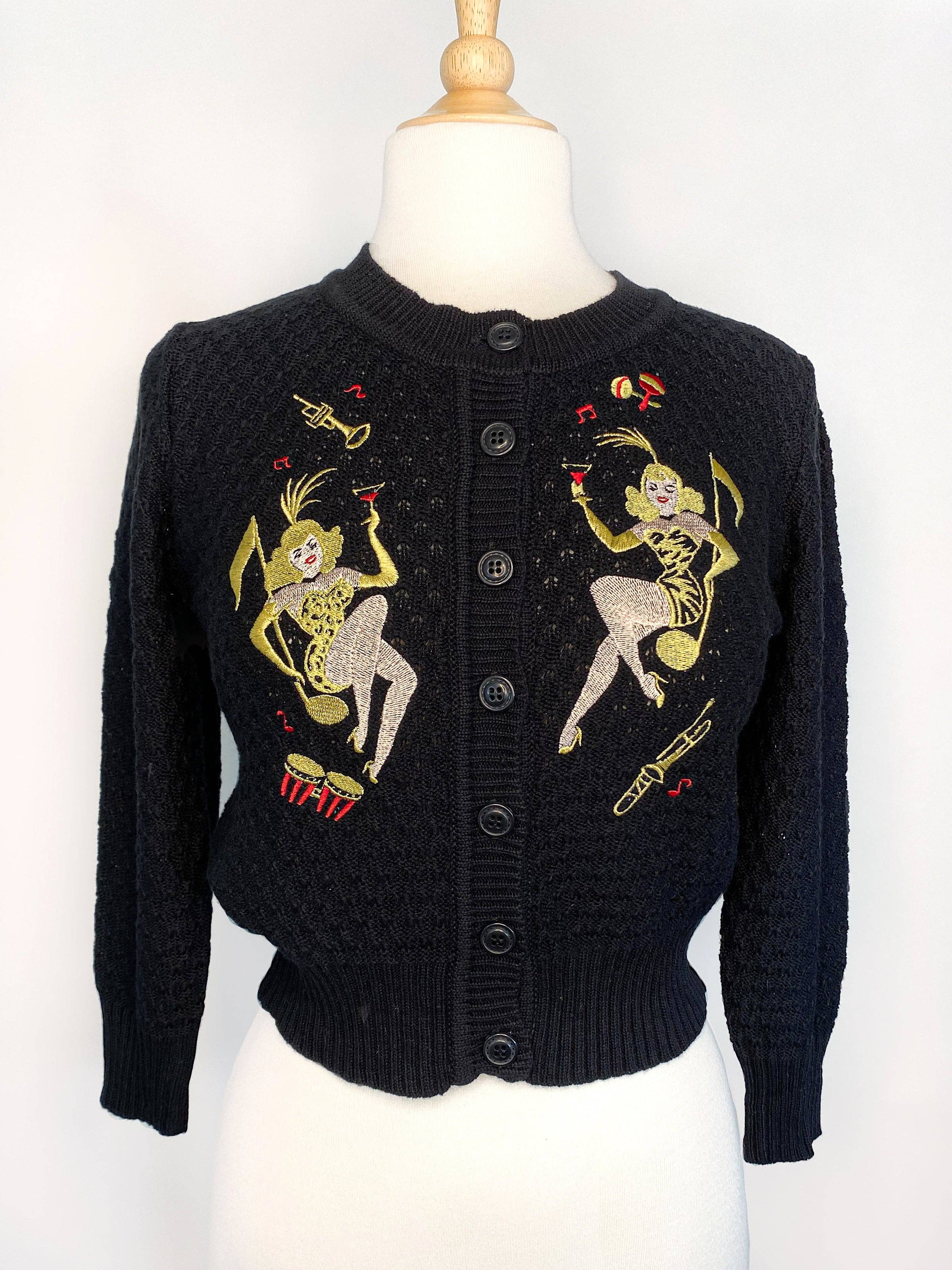 Showgirls Cardi in BlK, photo 4 of 6