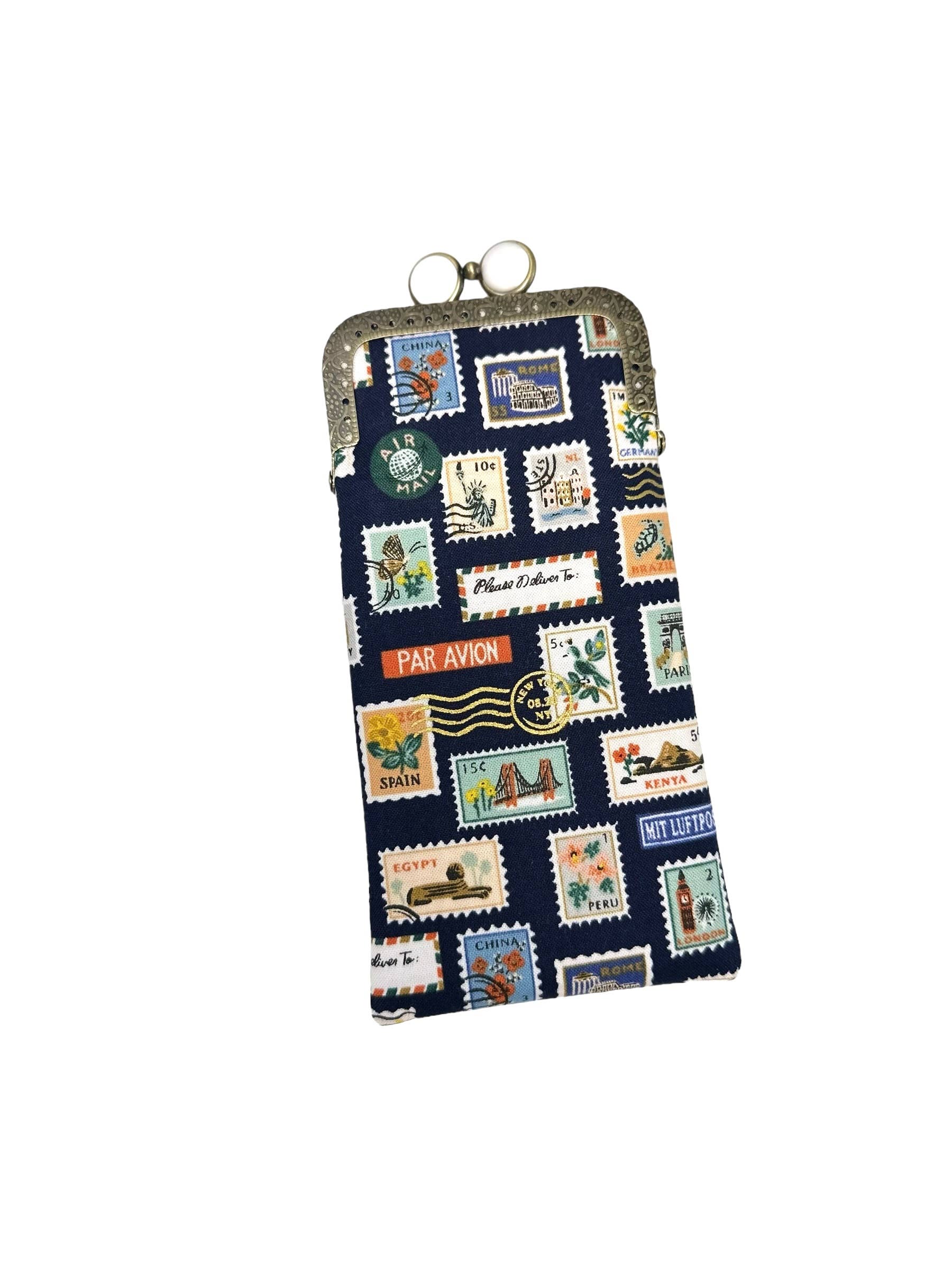 Eyeglass Case - Travel Stamps, photo 8 of 8
