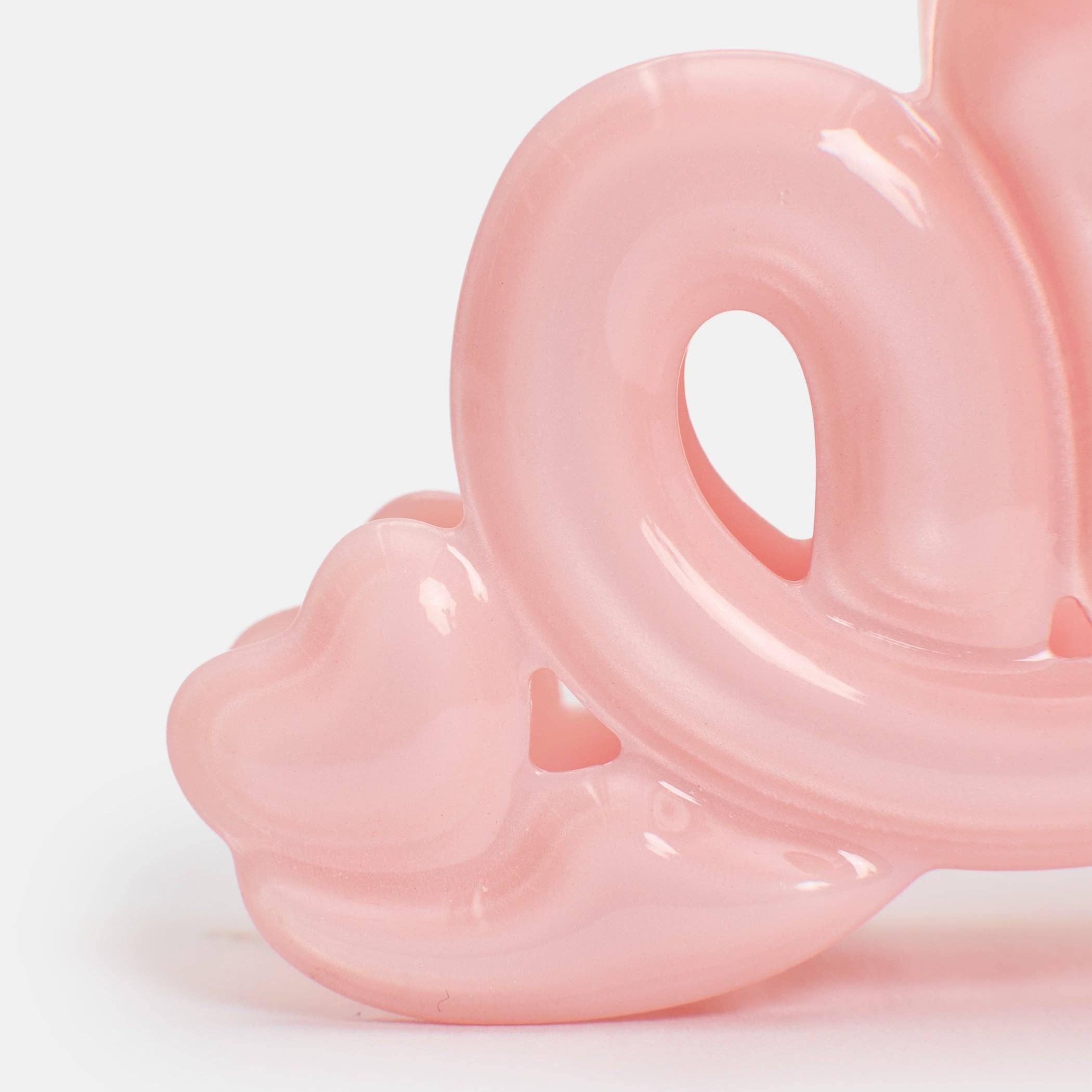 Heart Loop Claw-Pink, photo 3 of 6