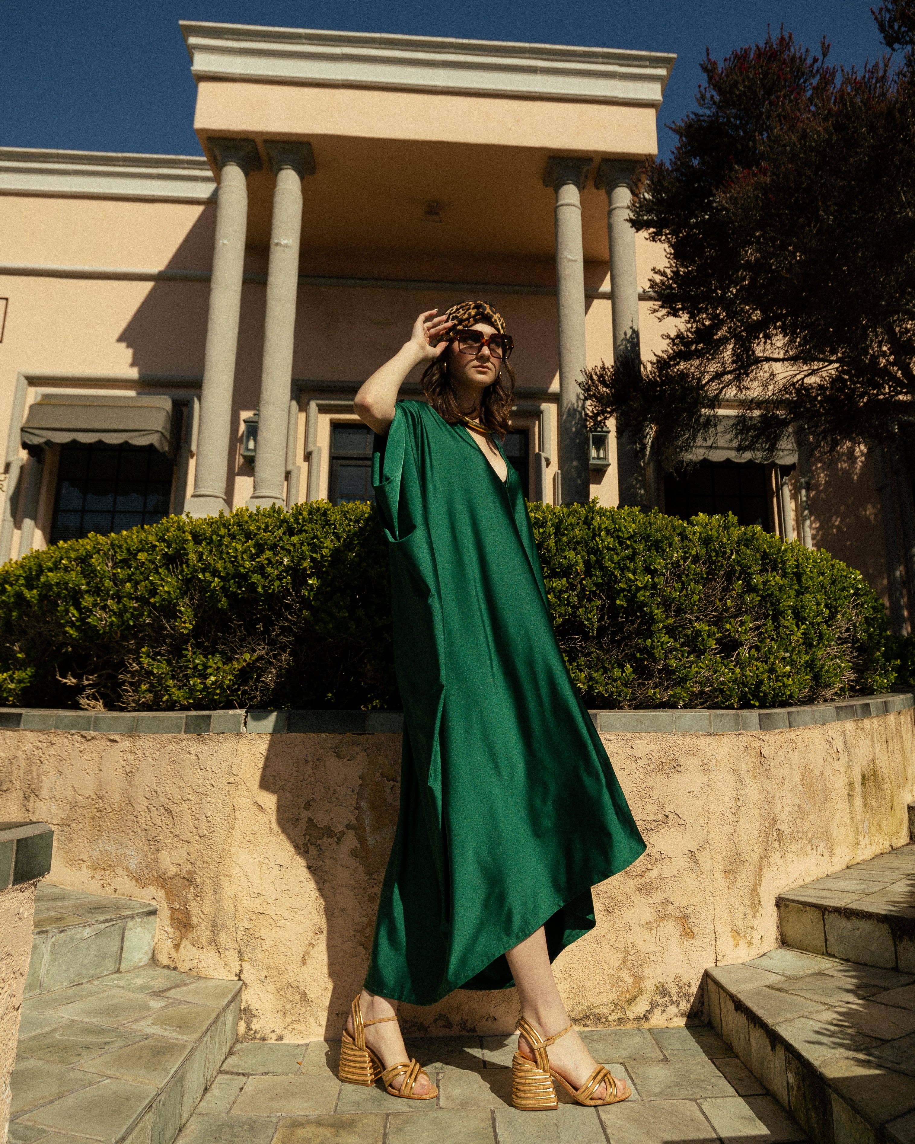 Huntress Caftan Kaftan - green, photo 3 of 7