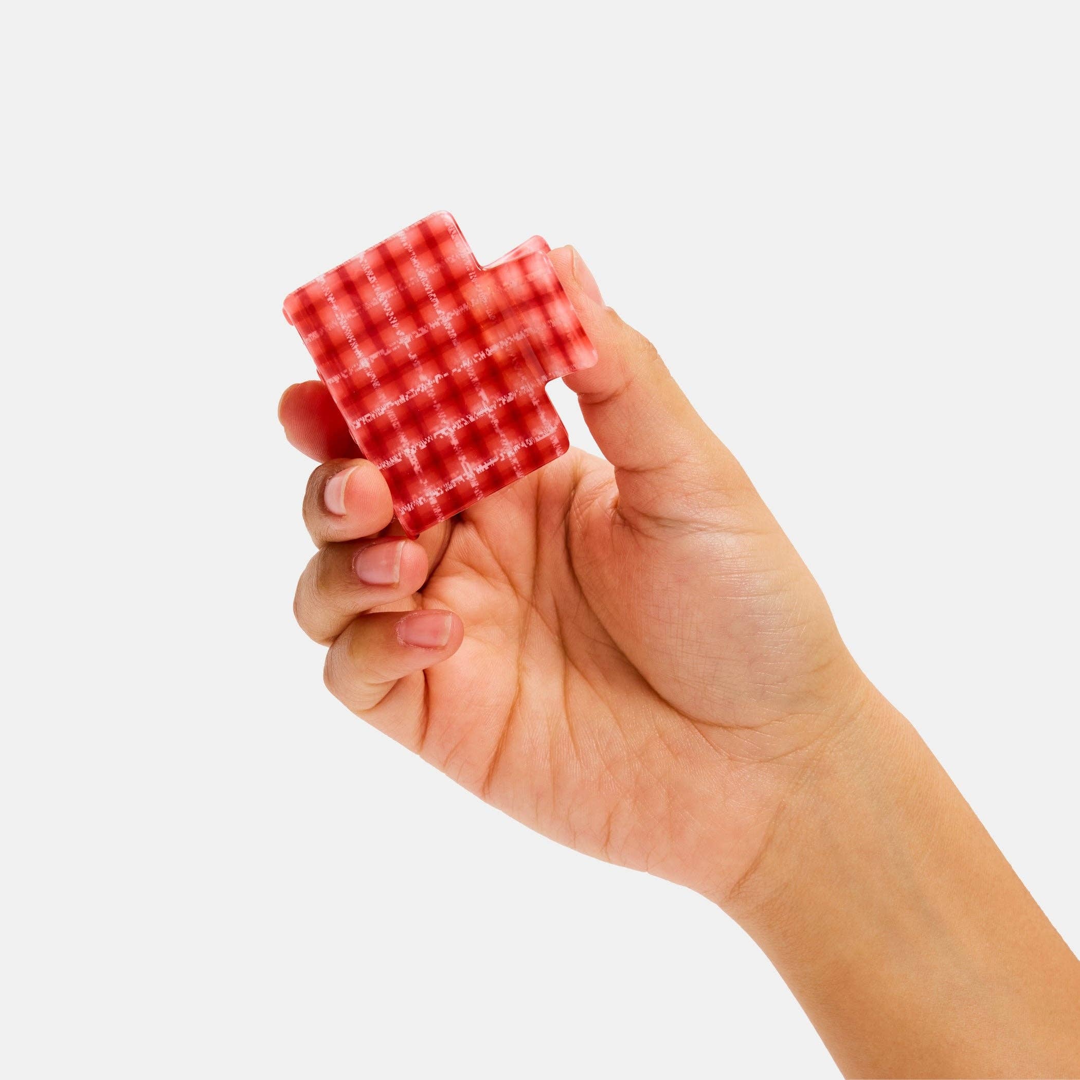 Box Claw-Red Plaid, photo 3 of 4