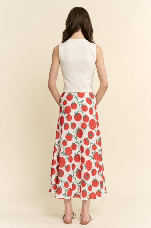 TOMATO MIDI SKIRT, photo 4 of 8