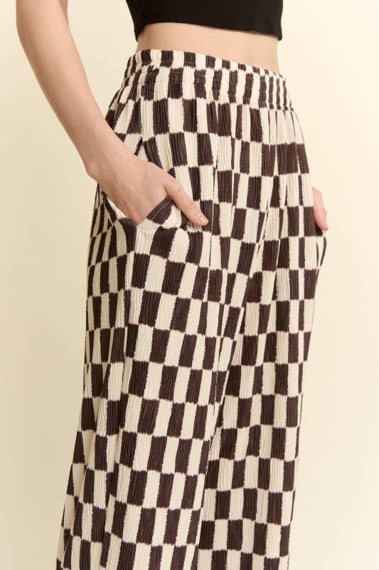 CHECKERED CREAM/BROWN, photo 1 of 5