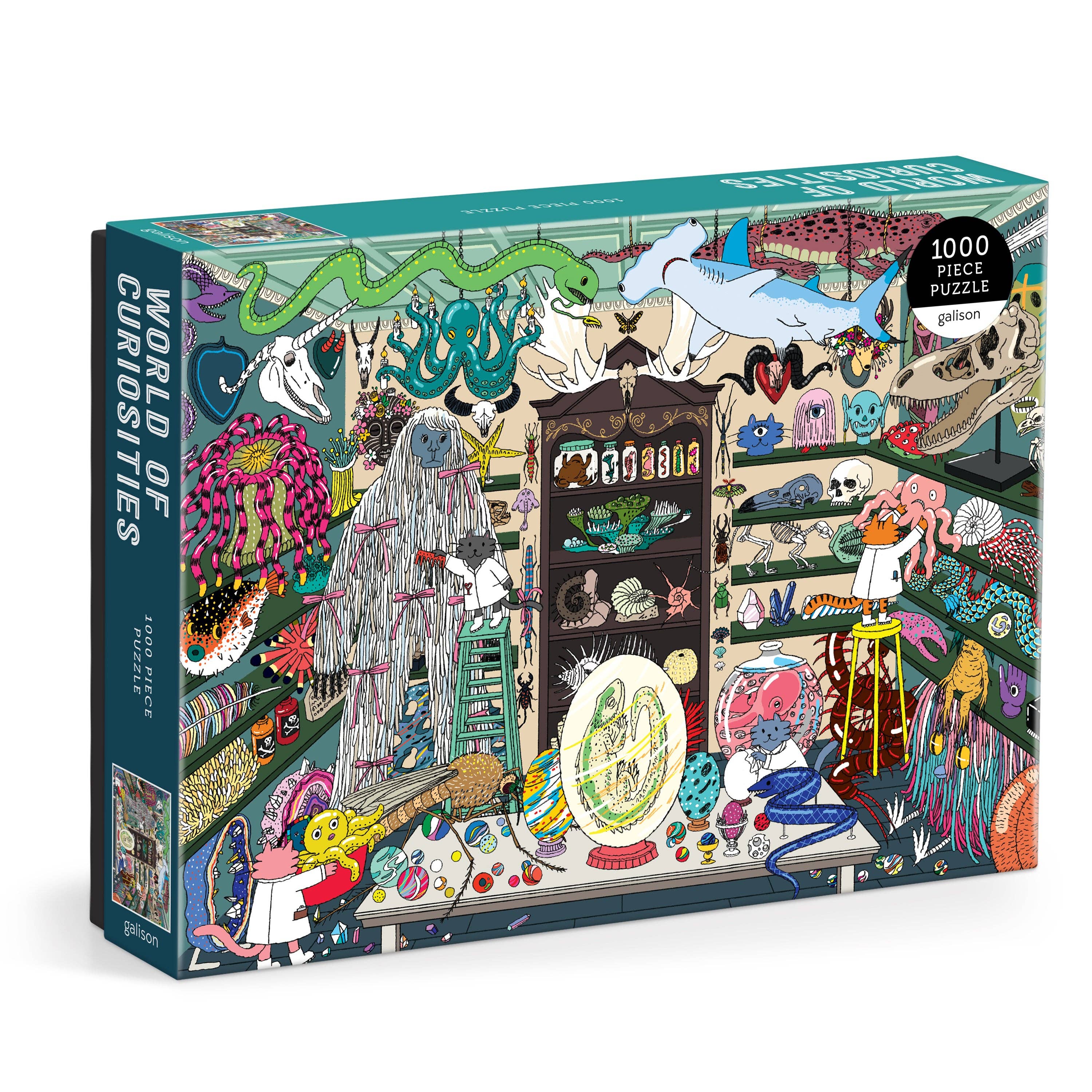 World of Curiosities 1000 Piece Puzzle, photo 1 of 3