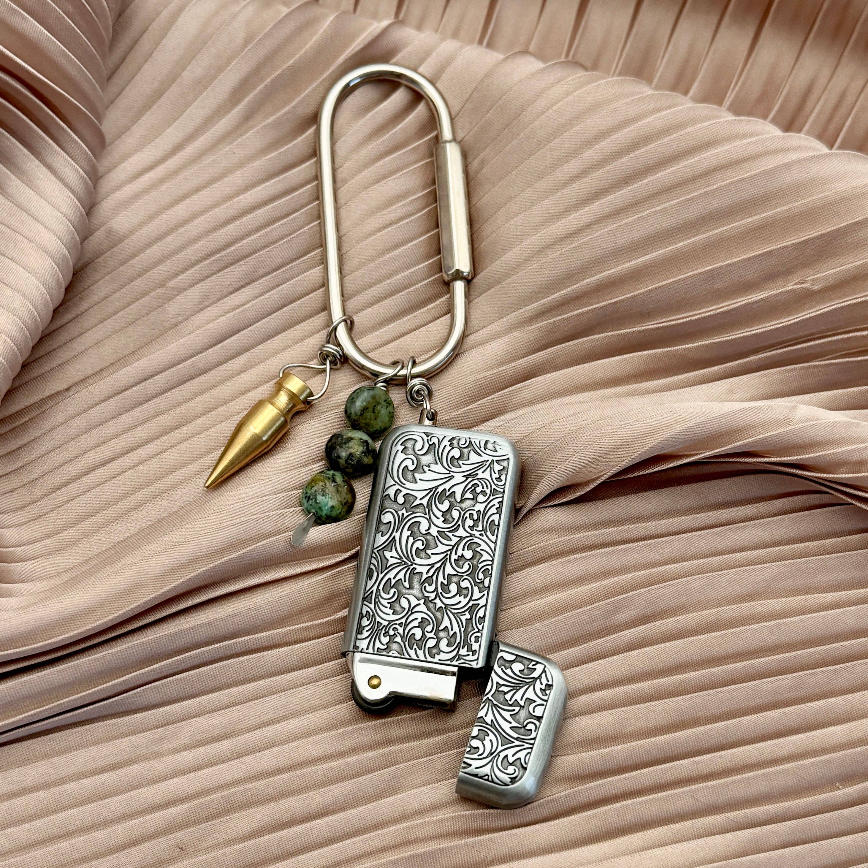 Smokeshow Purse Charm Silver, photo 1 of 3