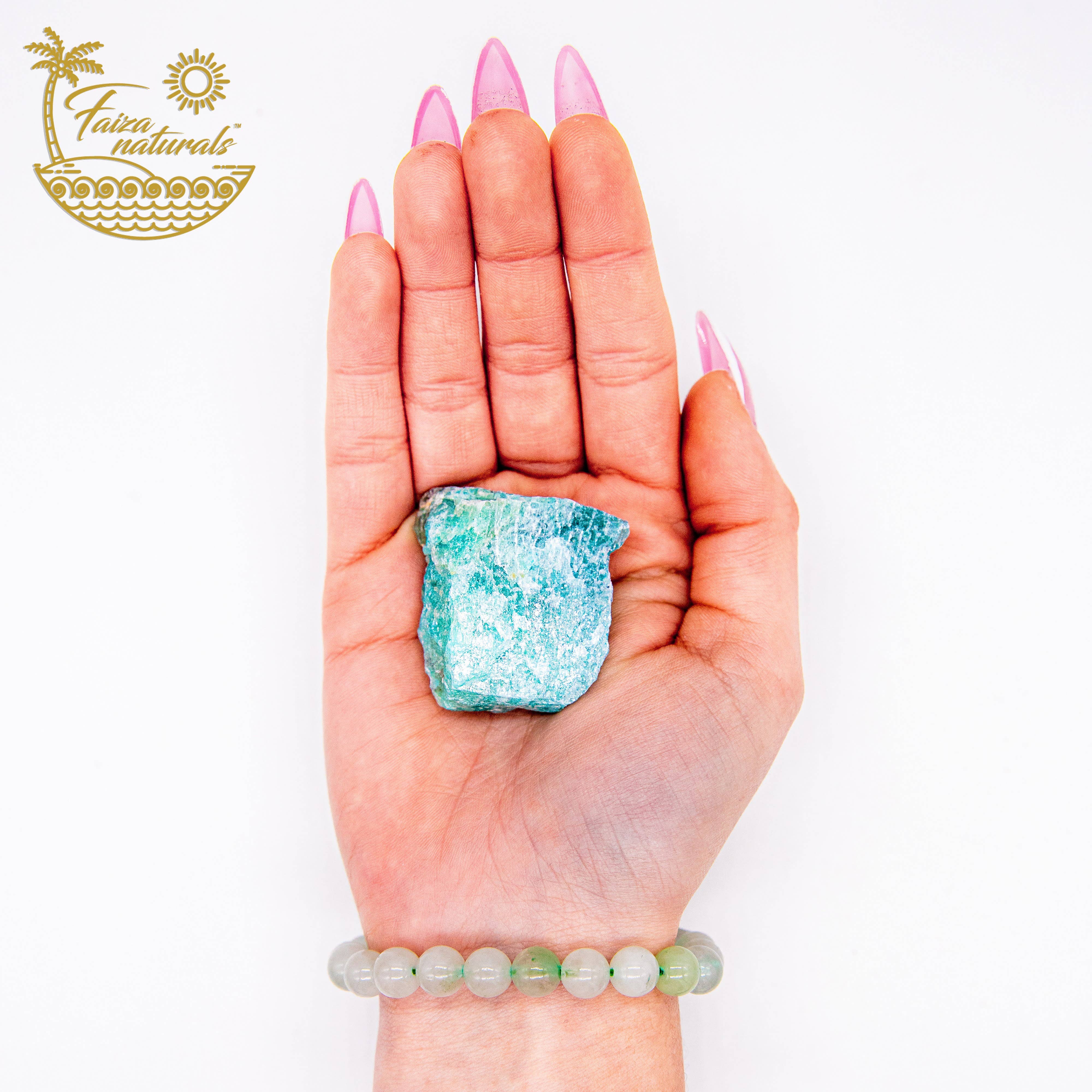 Amazonite Raw Crystal, photo 4 of 4