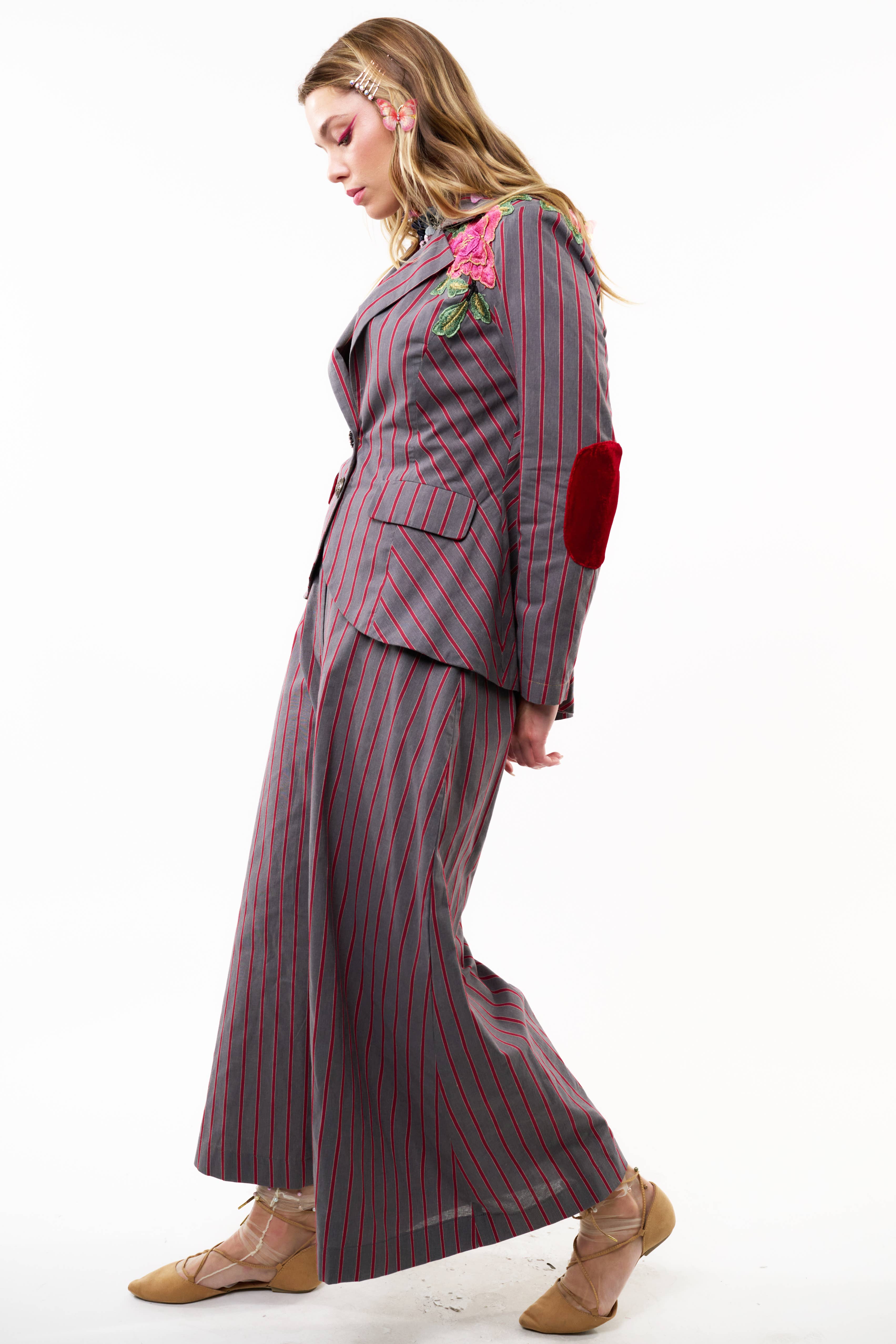 Blazer-Gray| Red Stripe, photo 7 of 8