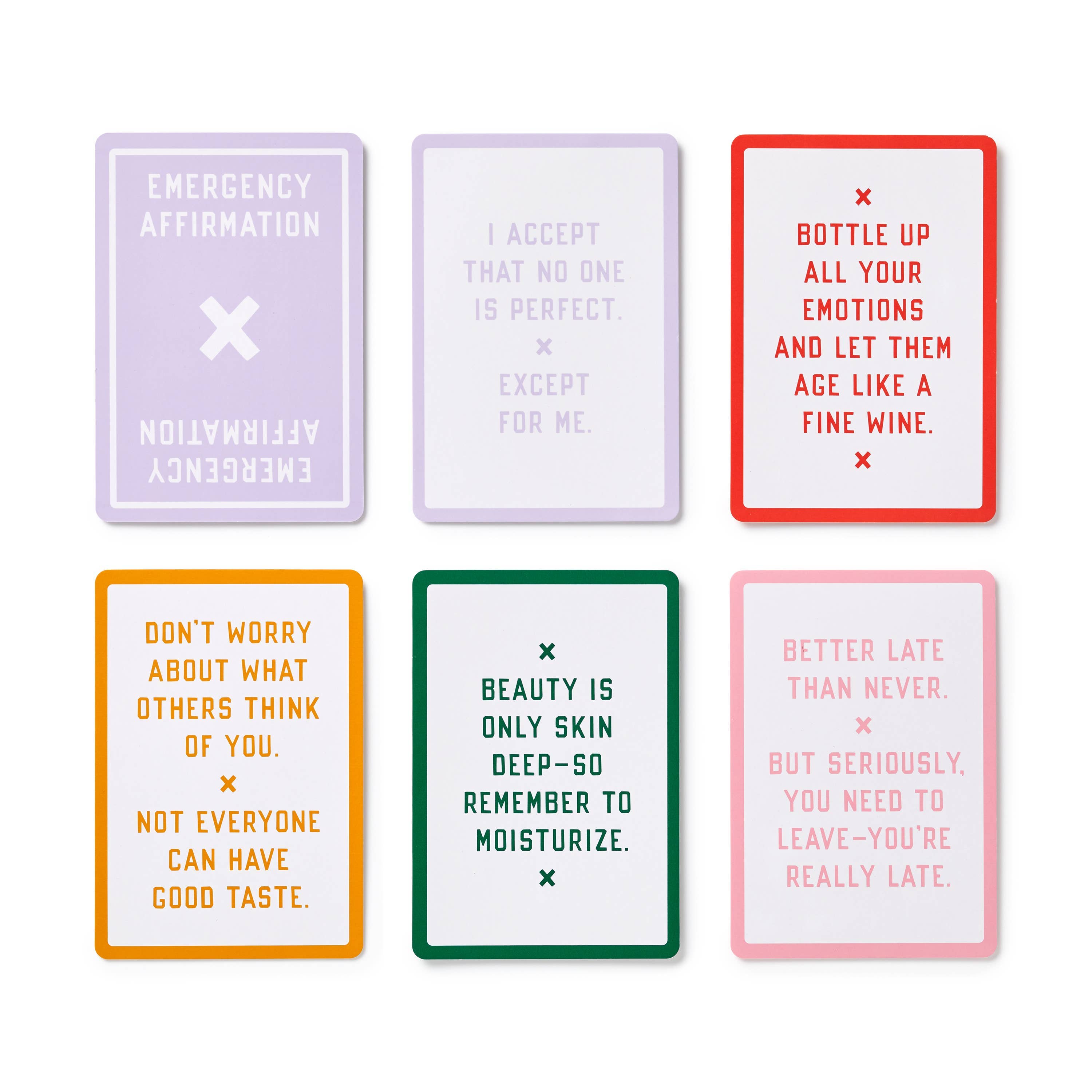 Brass Monkey Emergency Affirmations Exceptionally Stupid Days Card Deck, photo 4 of 4