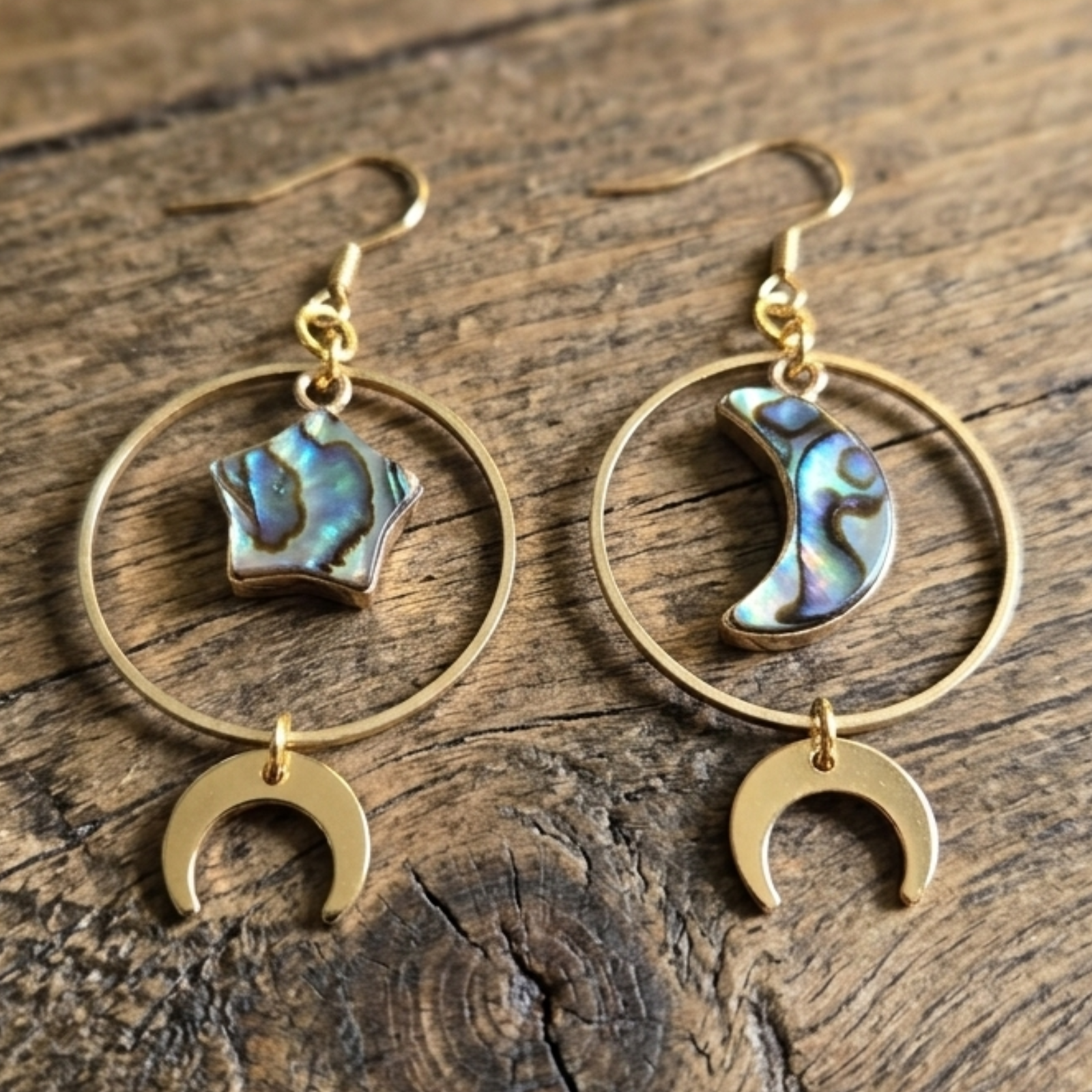 Abalone Star and Moon, photo 1 of 2