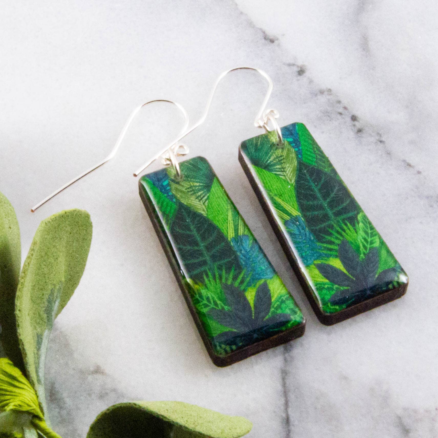 Green Tropical Rectangles, photo 1 of 2