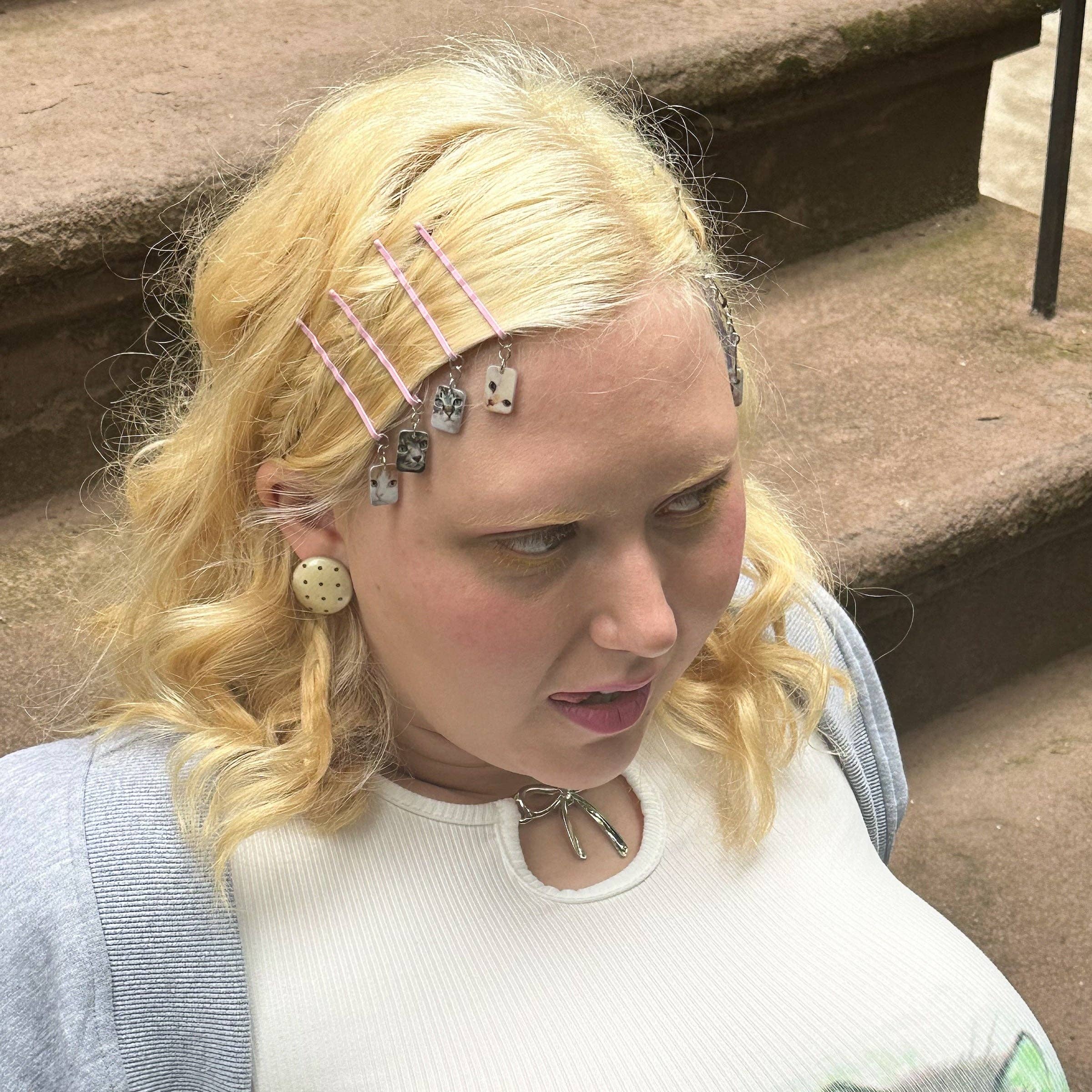 Kitty Bobby Pins, photo 3 of 6