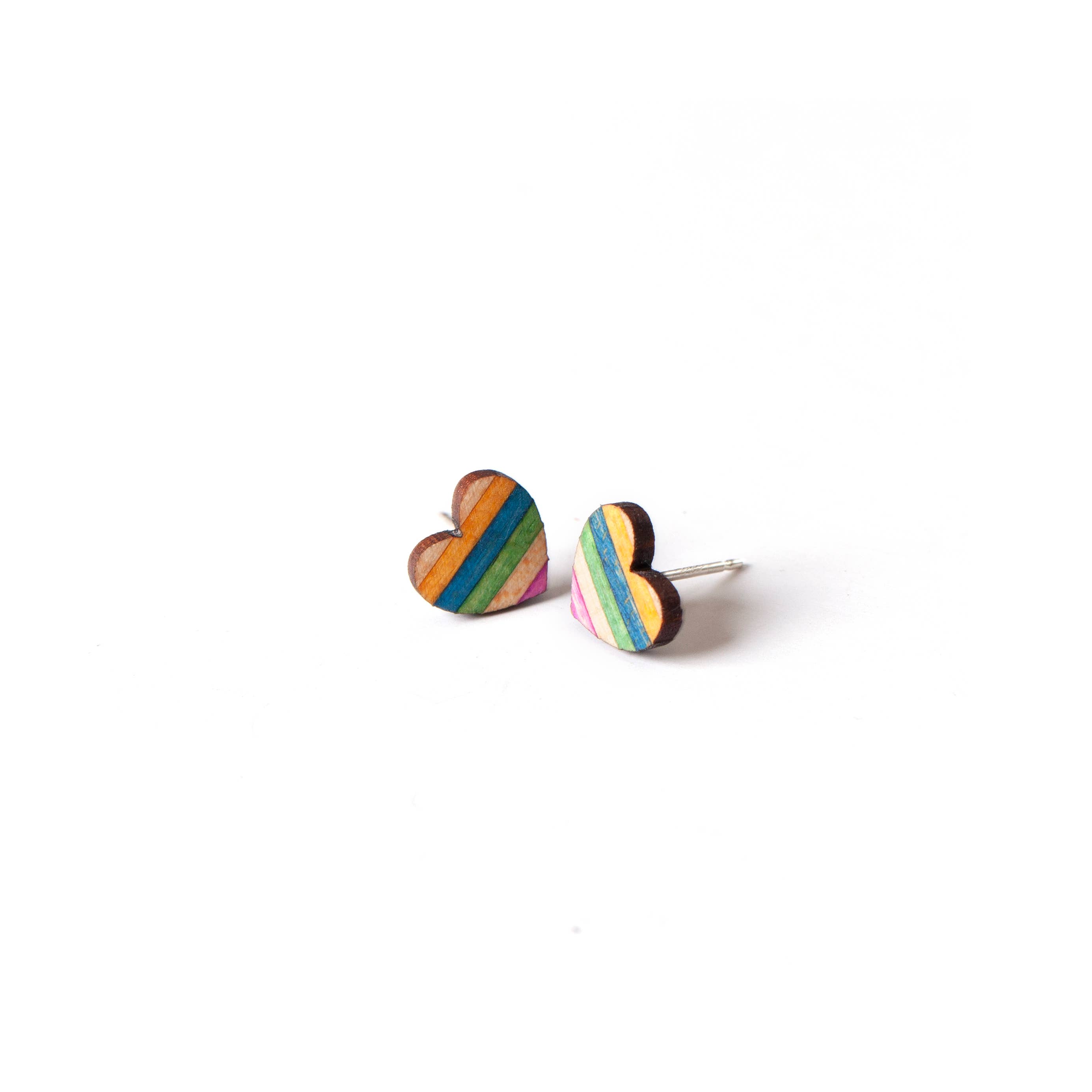 Heart Studs, photo 1 of 3