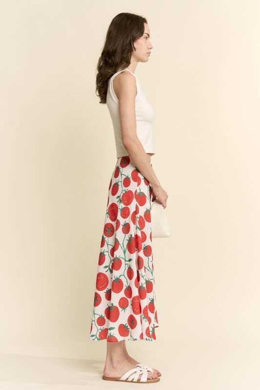 TOMATO MIDI SKIRT, photo 2 of 8