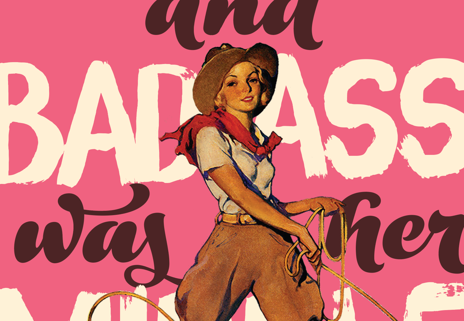 BADASS COWGIRL, photo 3 of 3