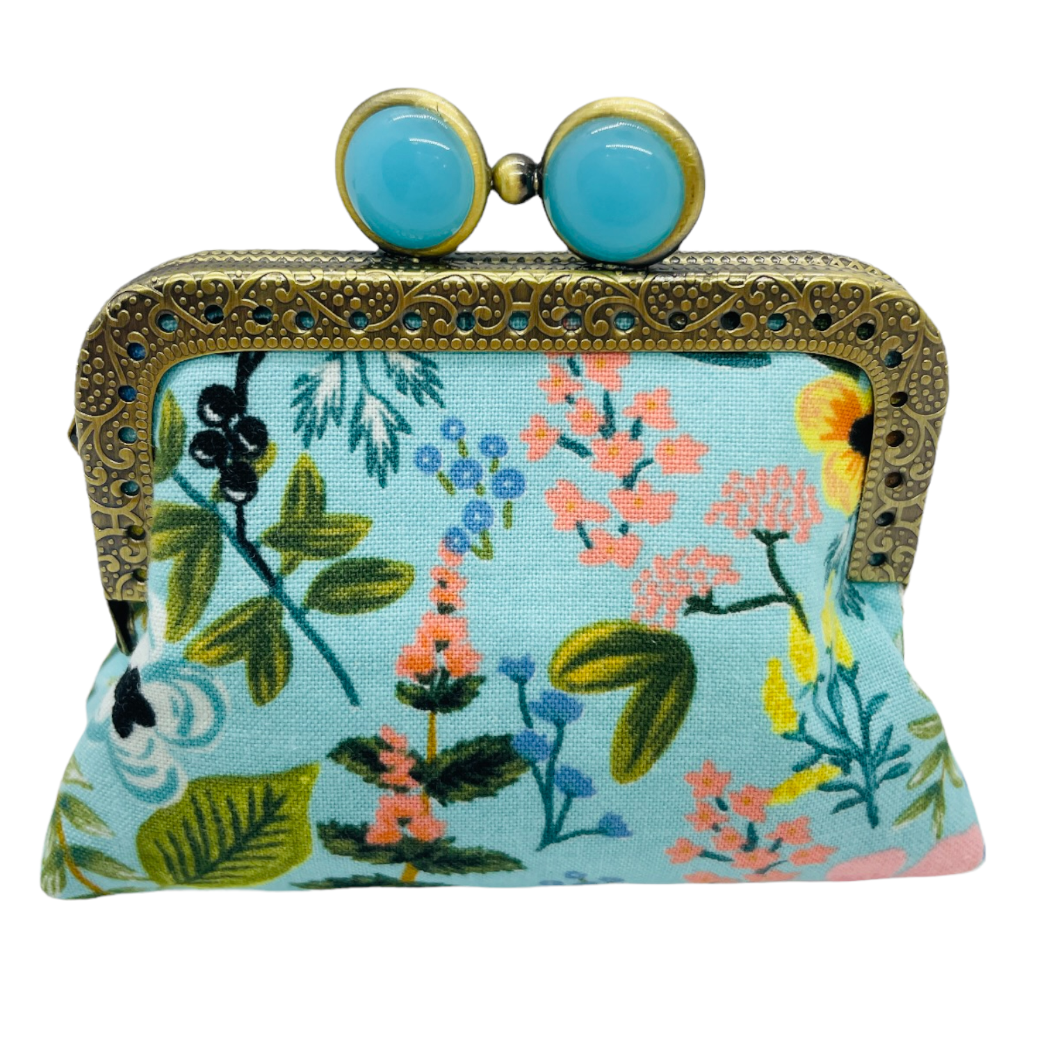 Mini Clutch Coin Purse - Herb Garden-Mint, photo 1 of 2